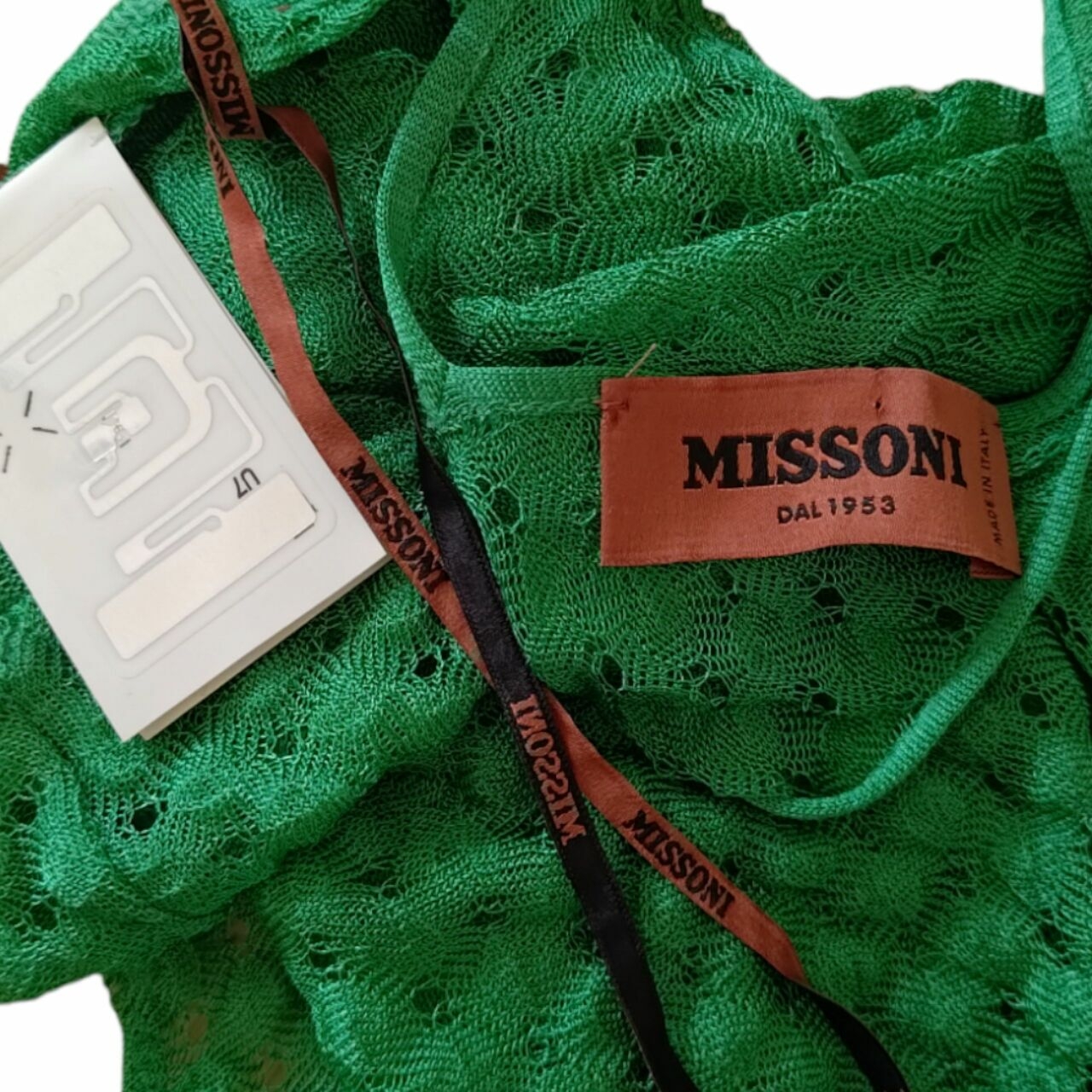 Missoni Green Sleeveless Top