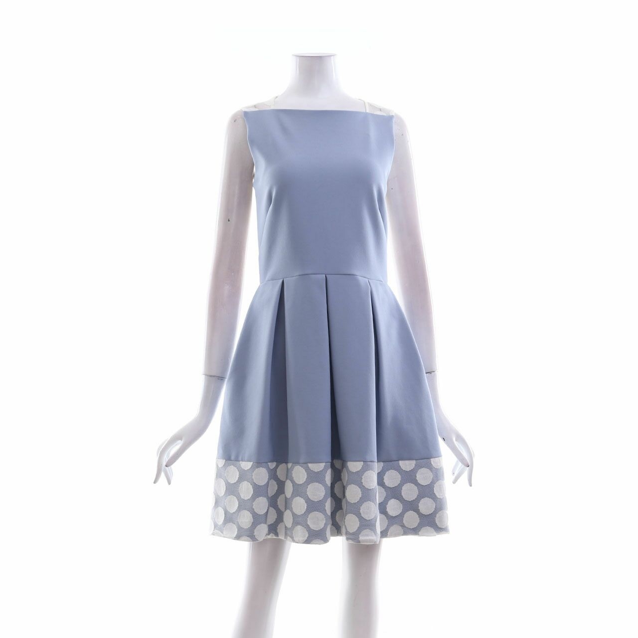 Closet Blue Tulle Mini Dress