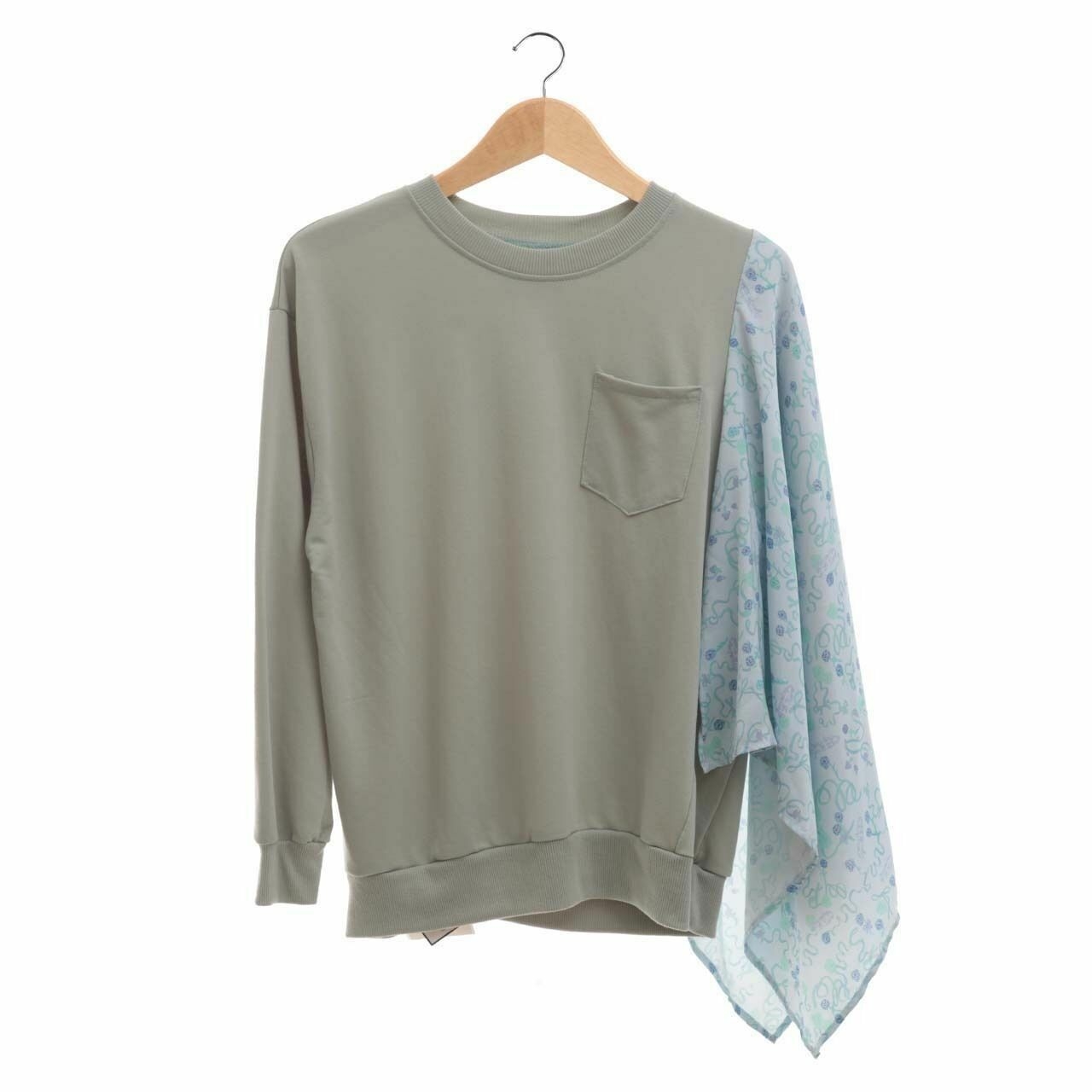 IKYK for Someday Mint & Multi Pattern Sweater