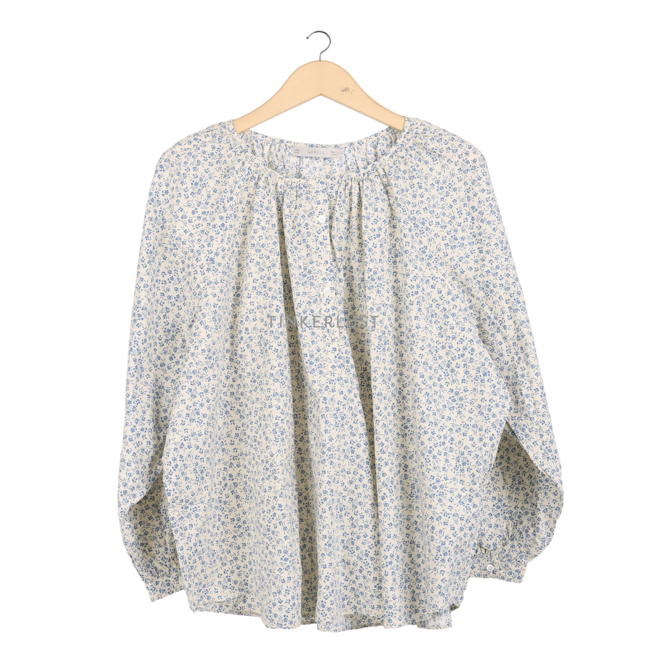 Herell Cream Floral Blouse