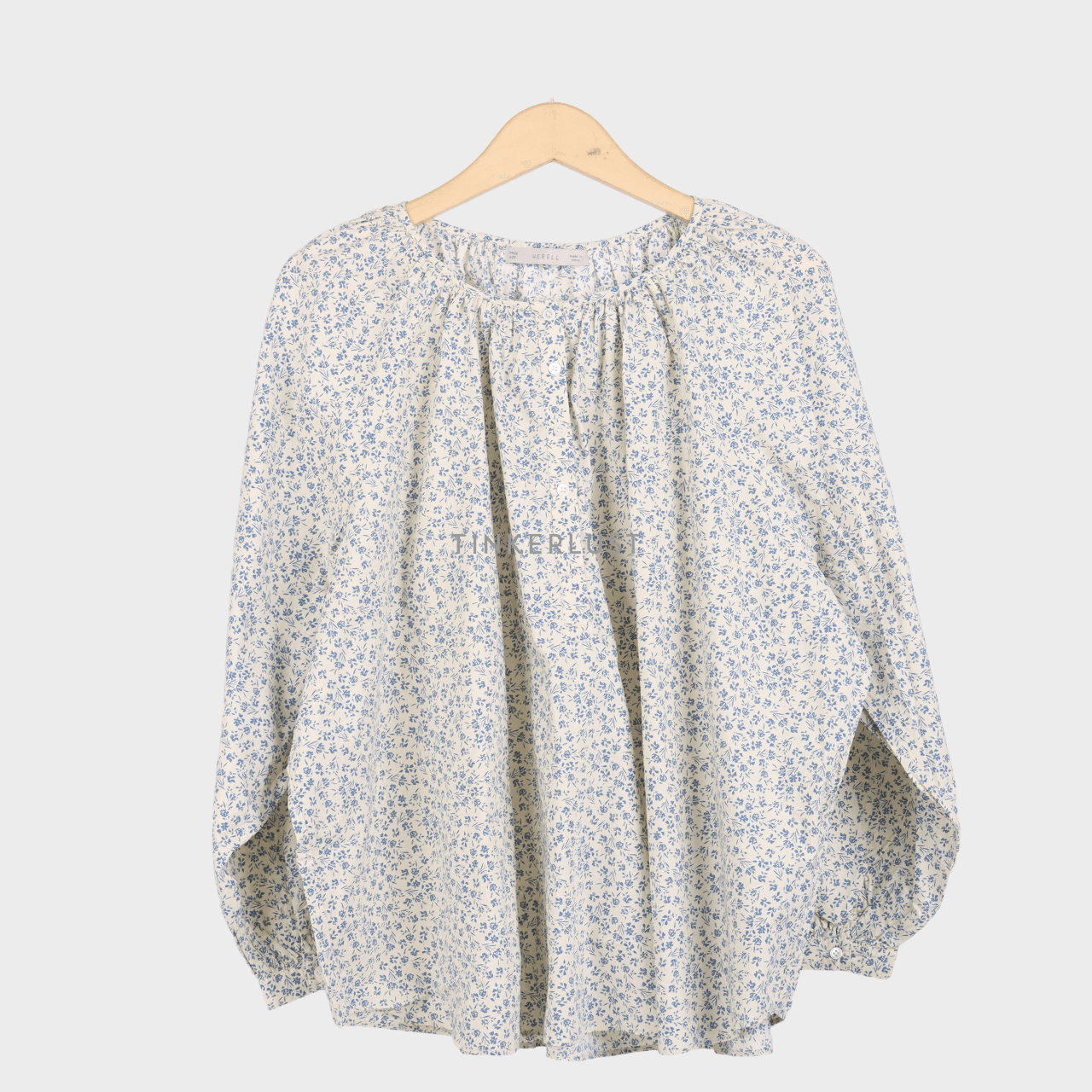Herell Cream Floral Blouse