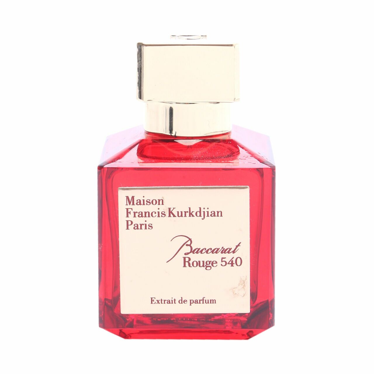 Baccarat Maison Francis Kurkdjian Paris Rouge 540 Extrait De Parfum Fragrance