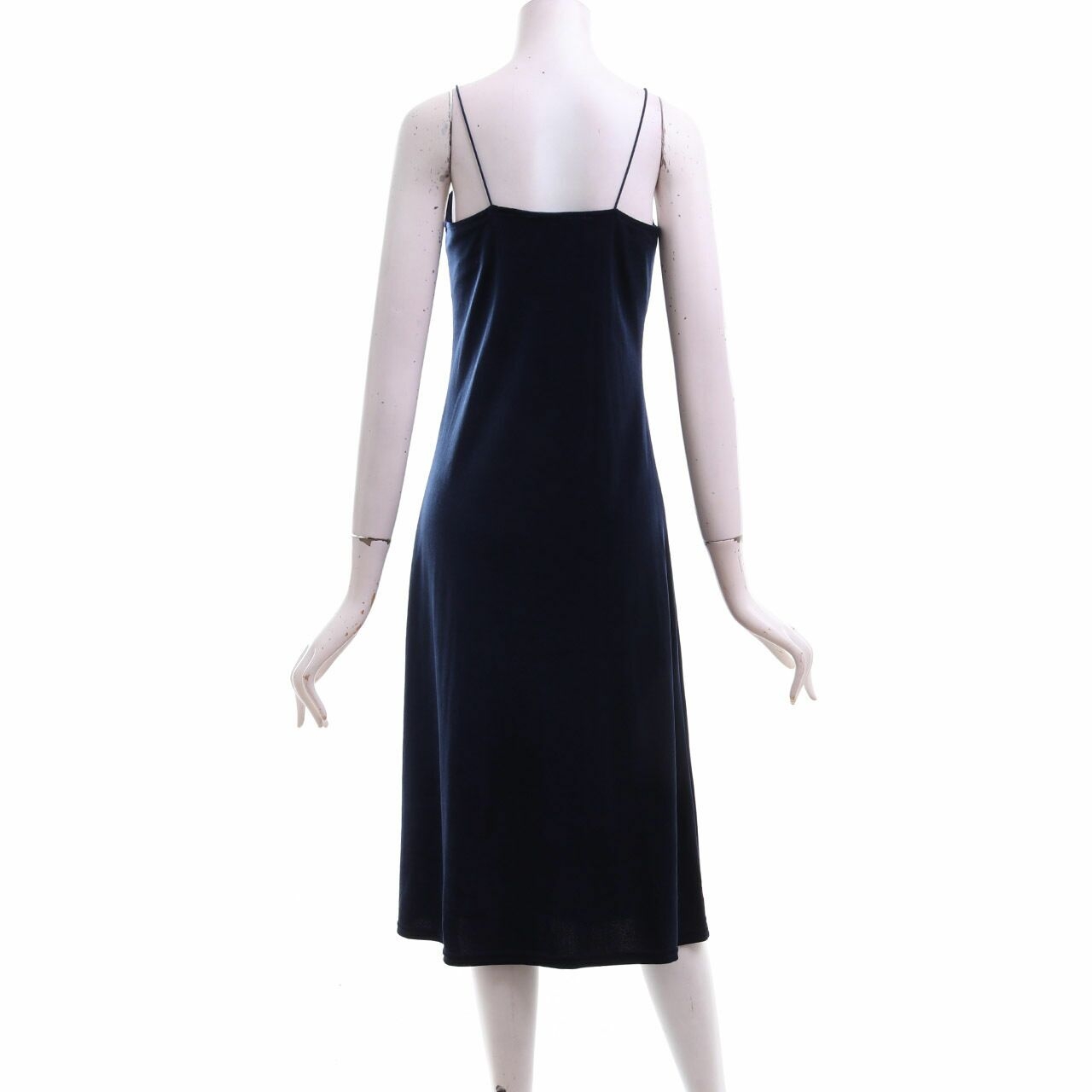 Imvee Blue Velvet Midi Dress