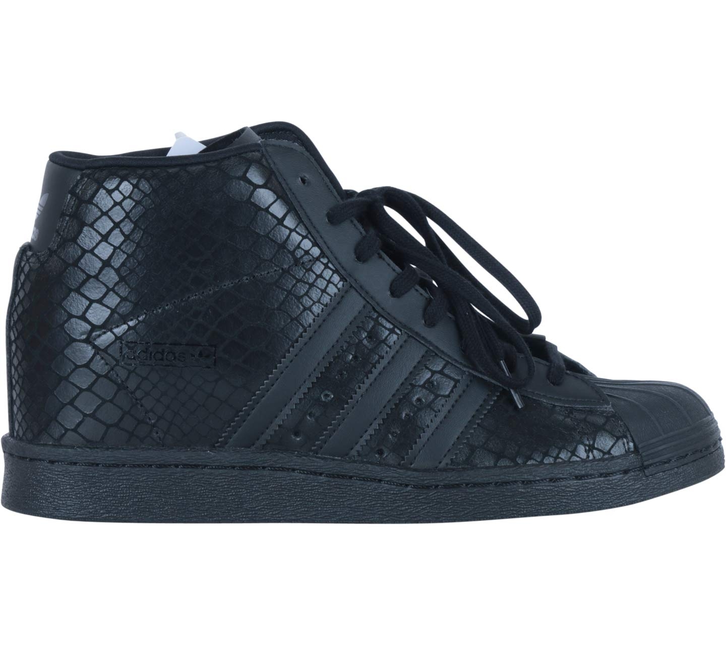 Adidas Black Superstar Up Sneakers