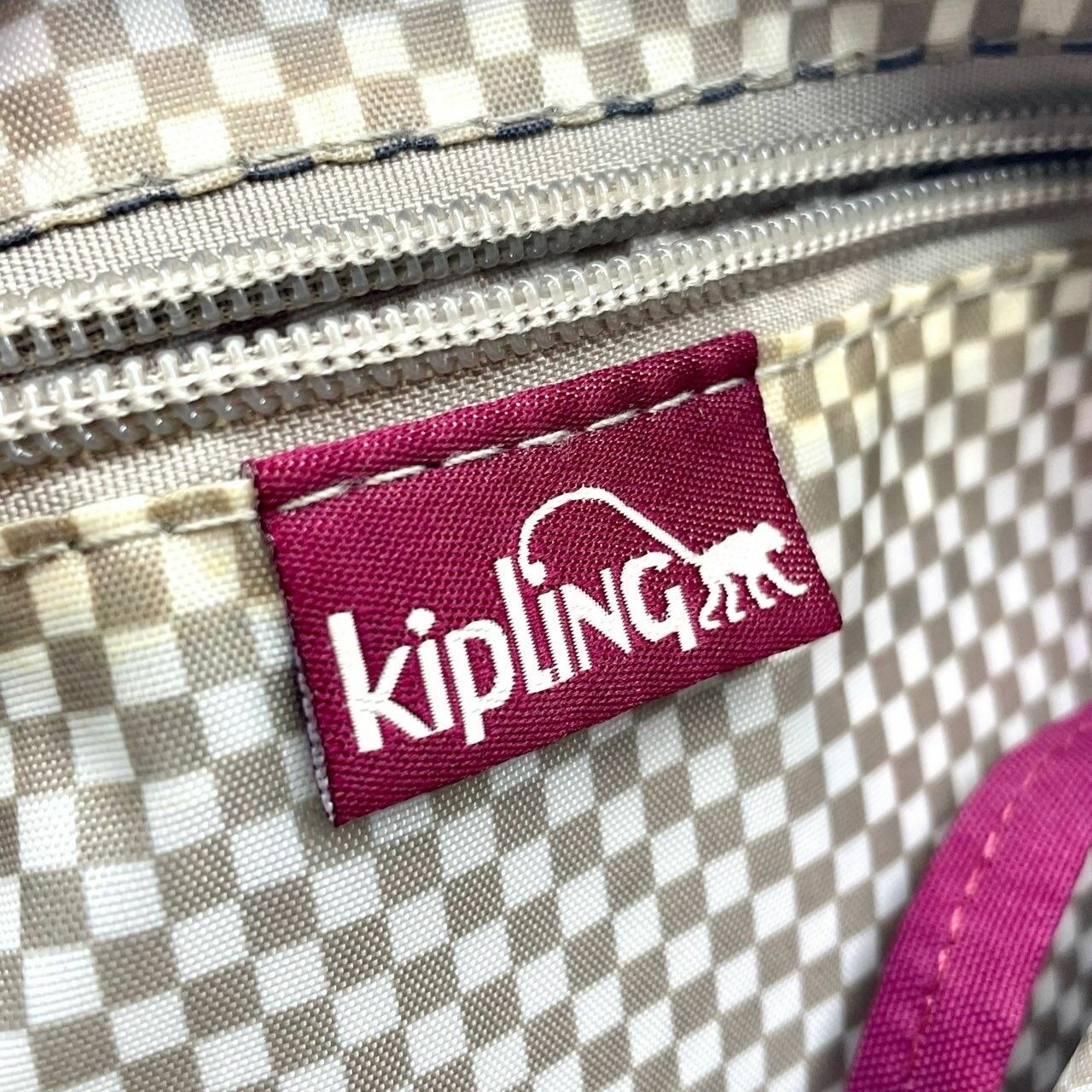 Kipling Purple Light Weight Medium Sling Bag