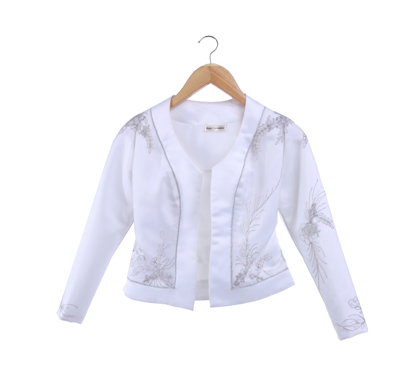 Rusly Tjohnardi White Floral Outerwear