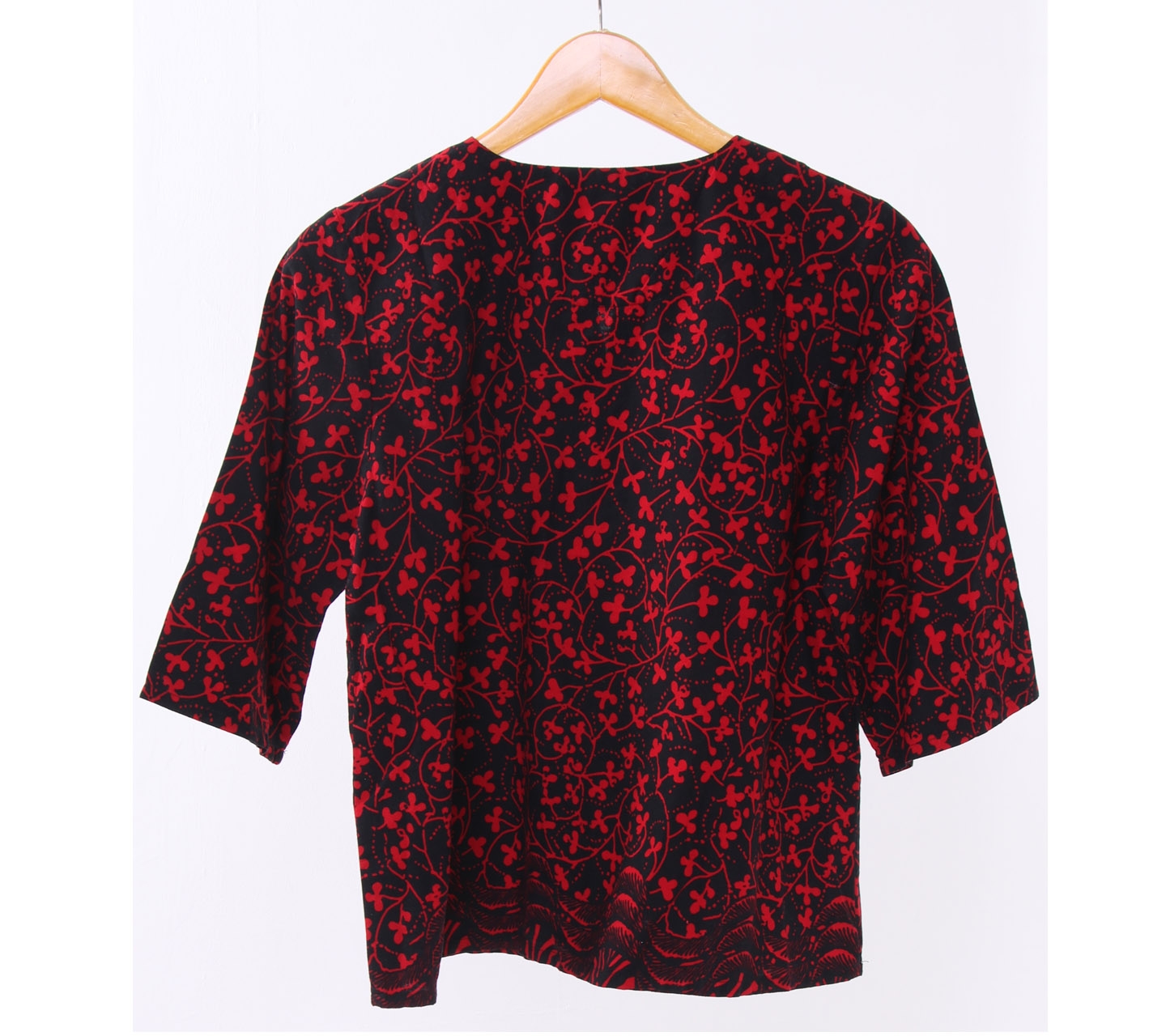 Rodeo Black And Red Blouse