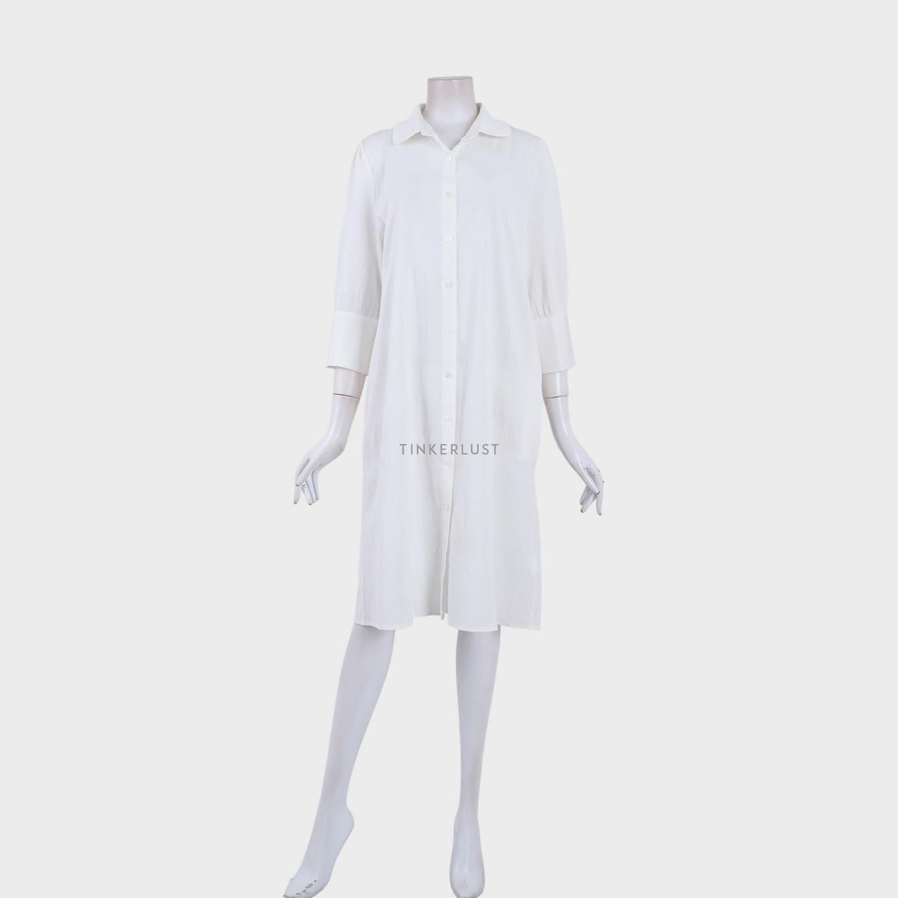 This is April White Mini Dress