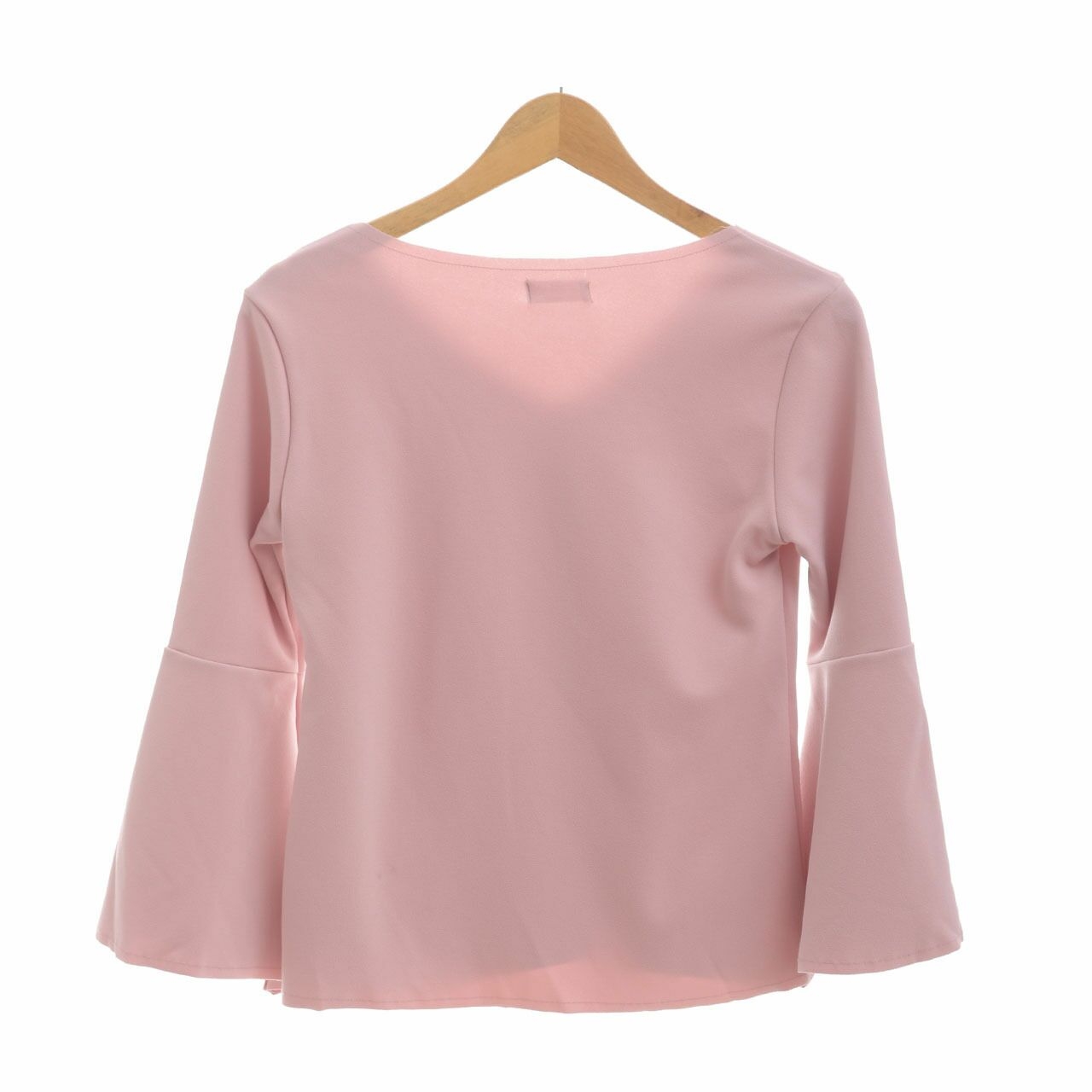 Private Collection Pink Bell Sleeve Blouse