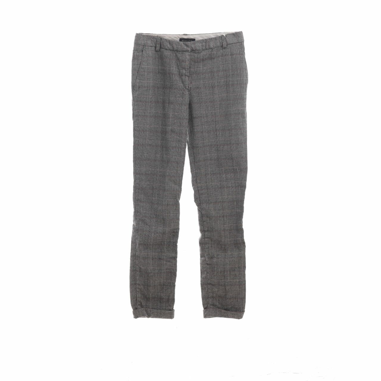 Massimo Dutti Grey Long Pants