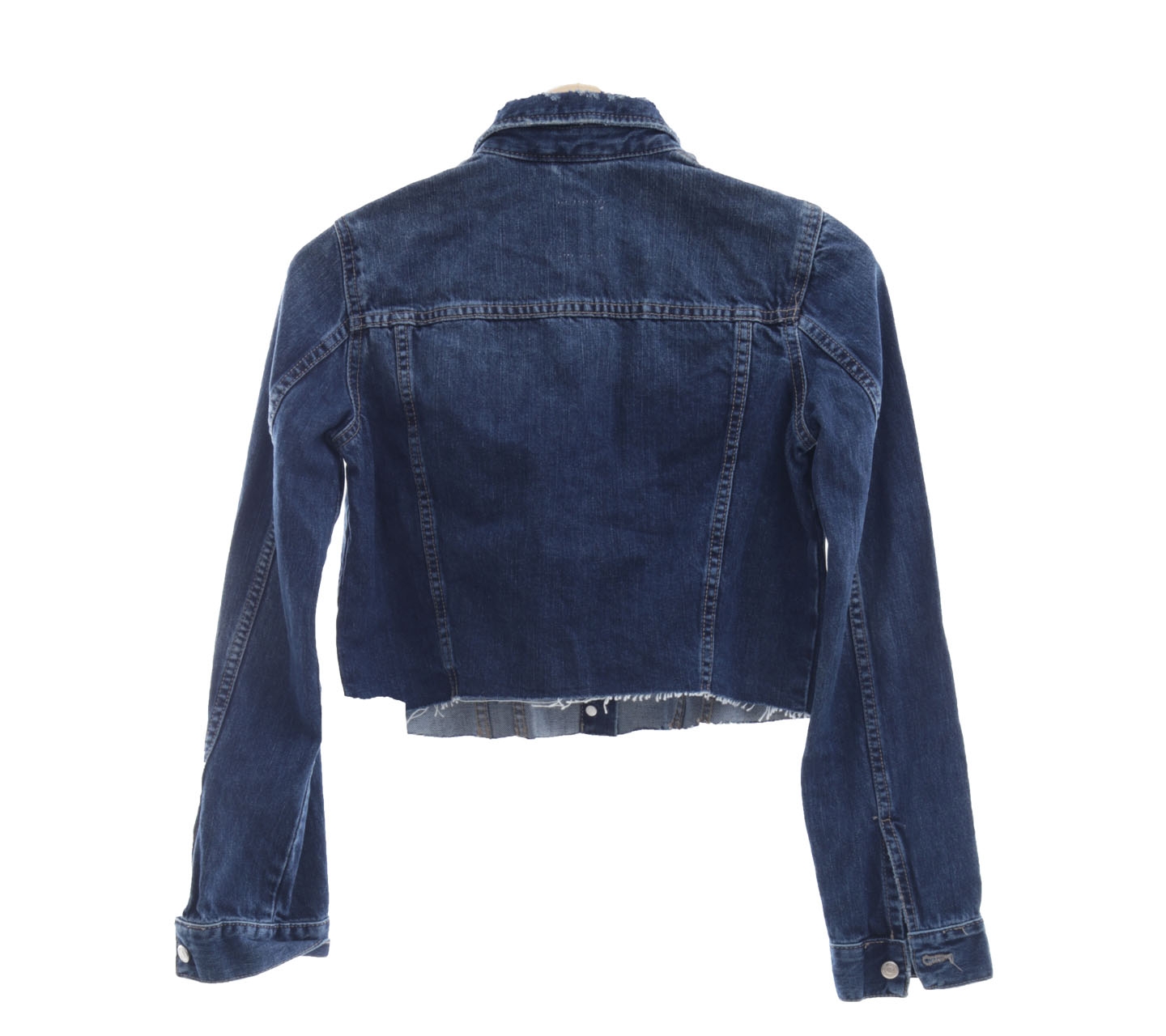 Zara Blue Crop Jacket