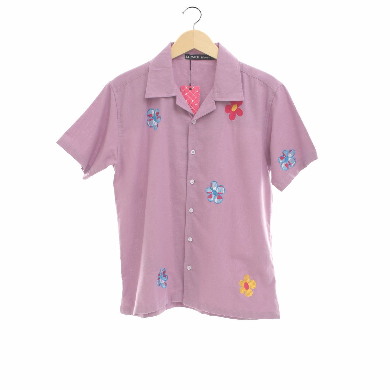 Locale Purple Floral Shirt