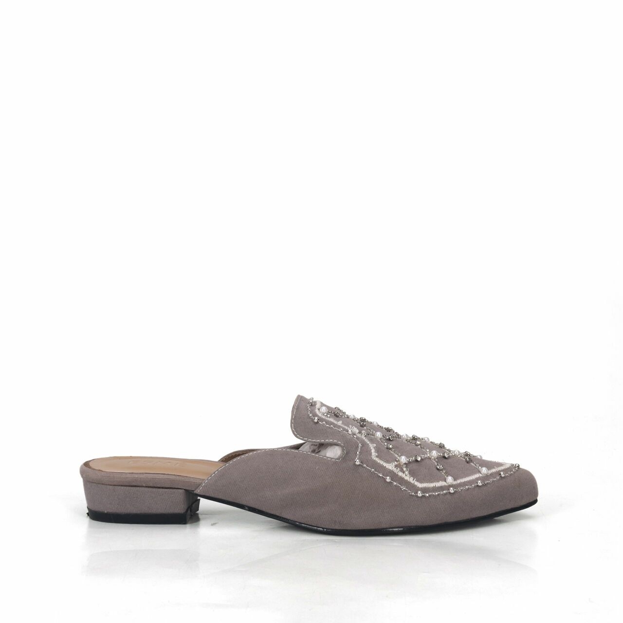 Esme Grey Sandals Heels