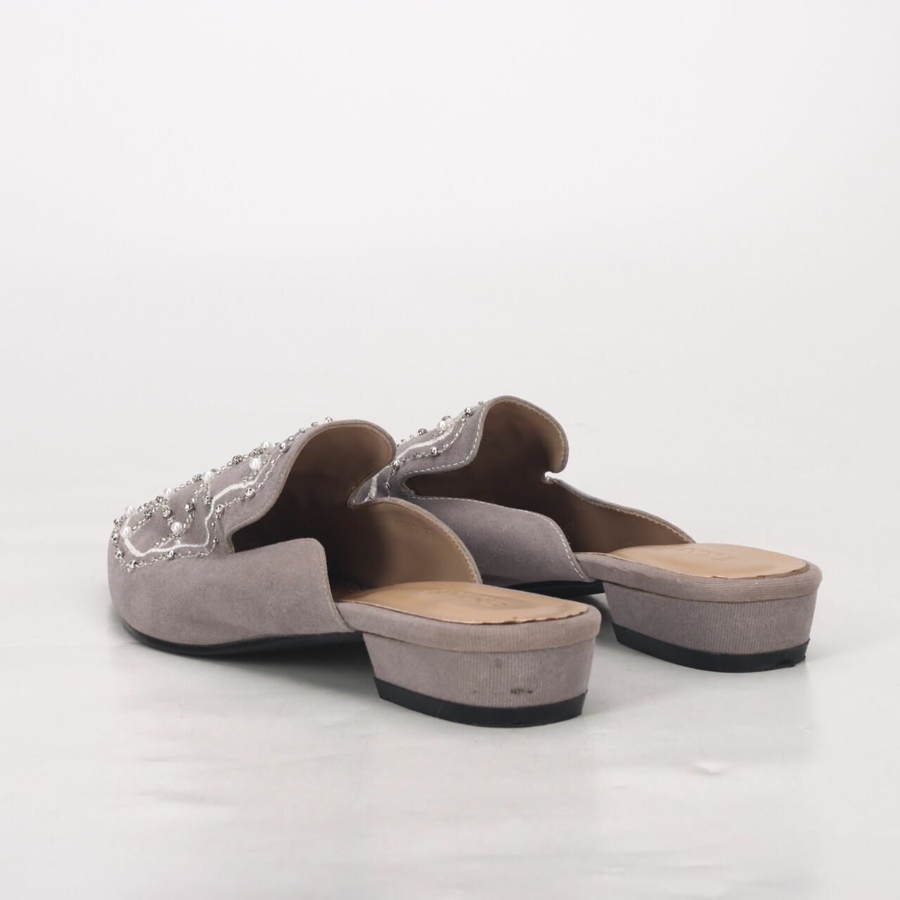 Esme Grey Sandals Heels