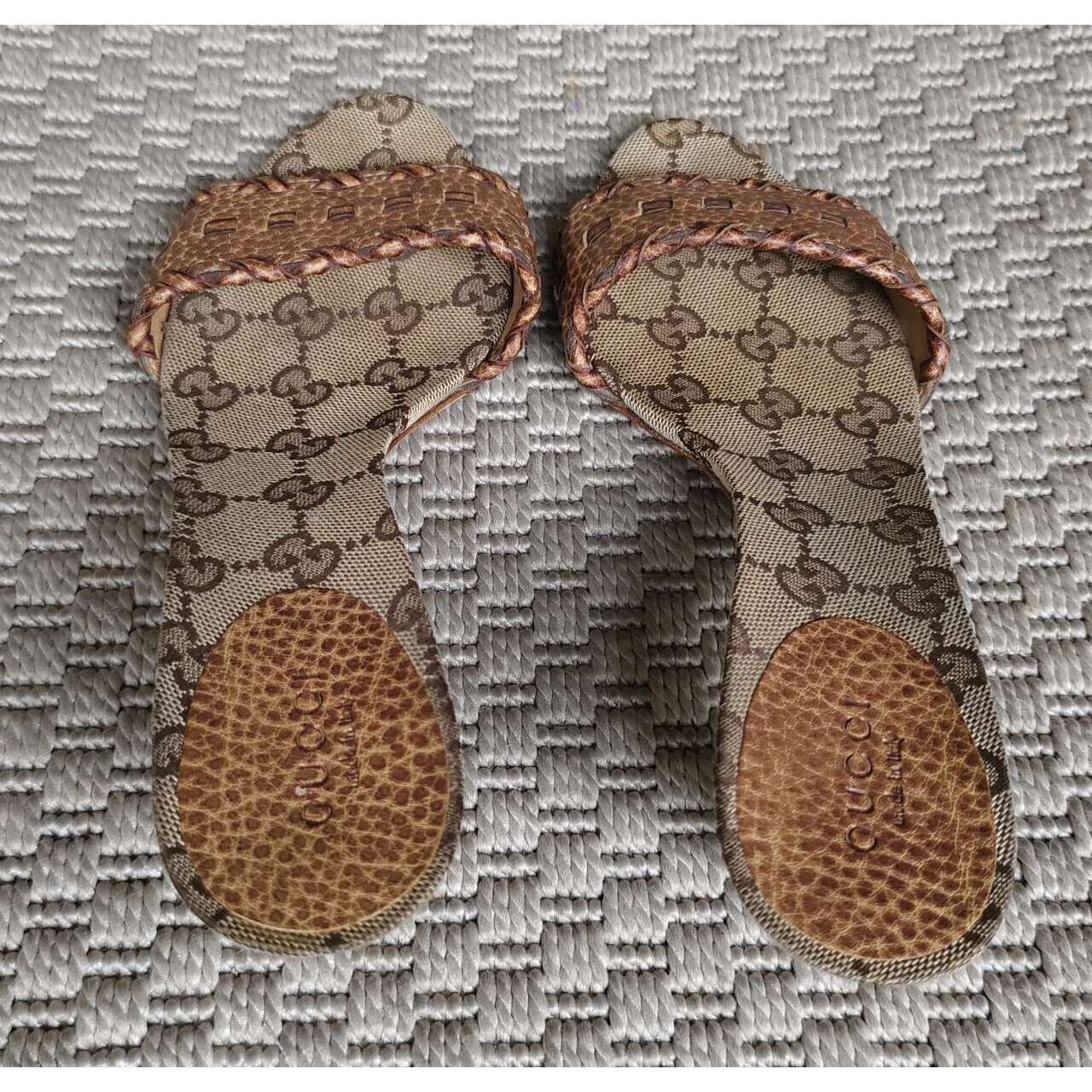 Gucci Brown Sandals
