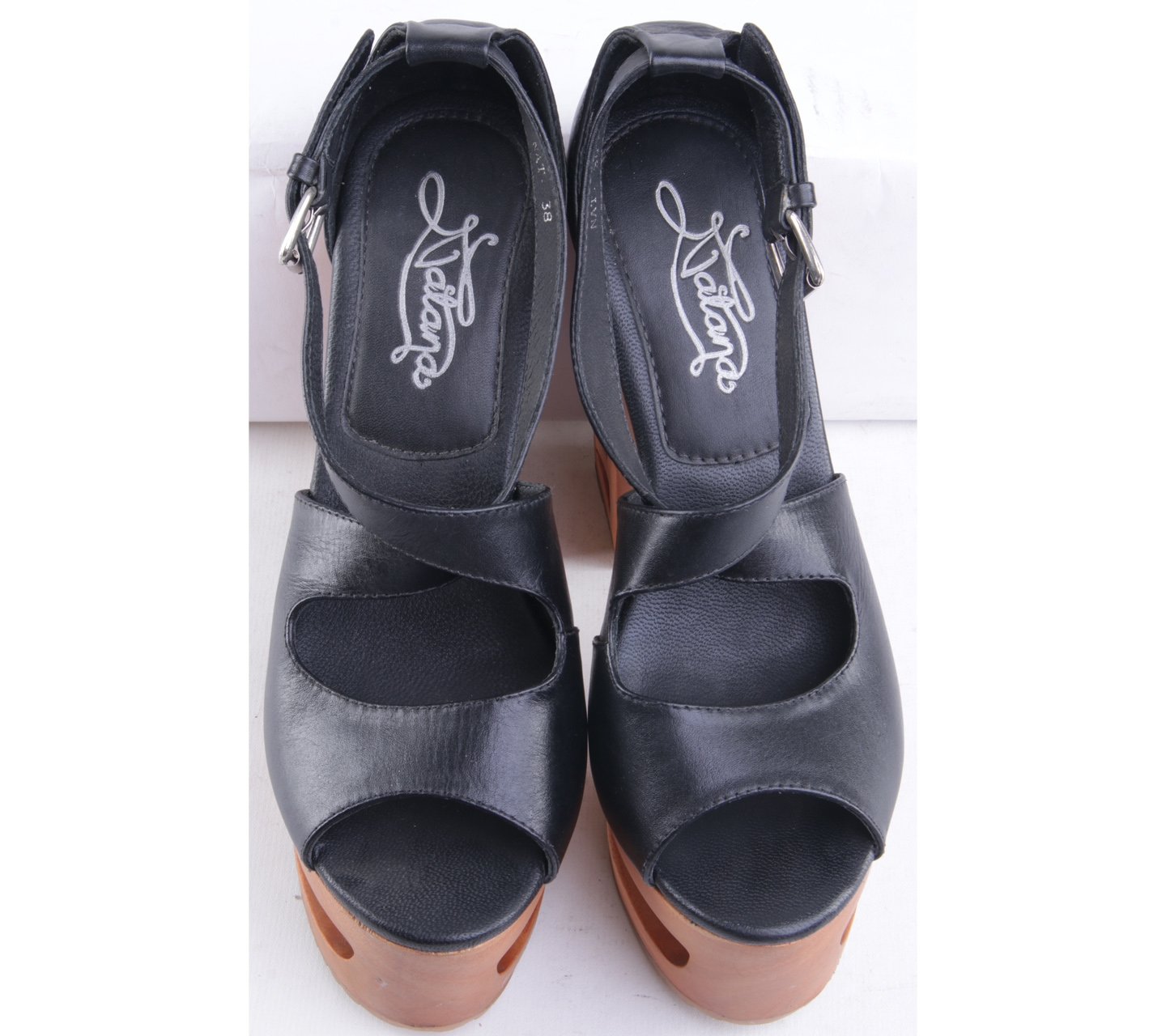 Natana Black & Brown Heels