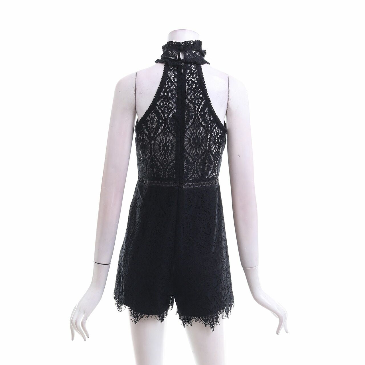 Foxiedox Black Lace Jumpsuit