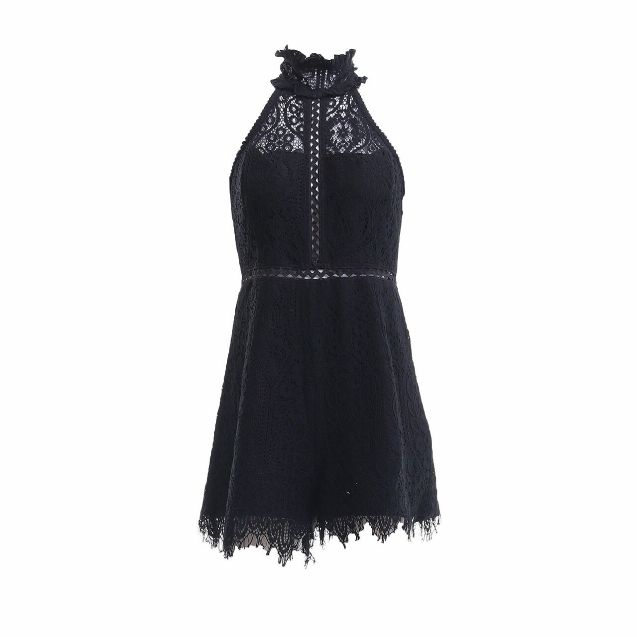 Foxiedox Black Lace Jumpsuit