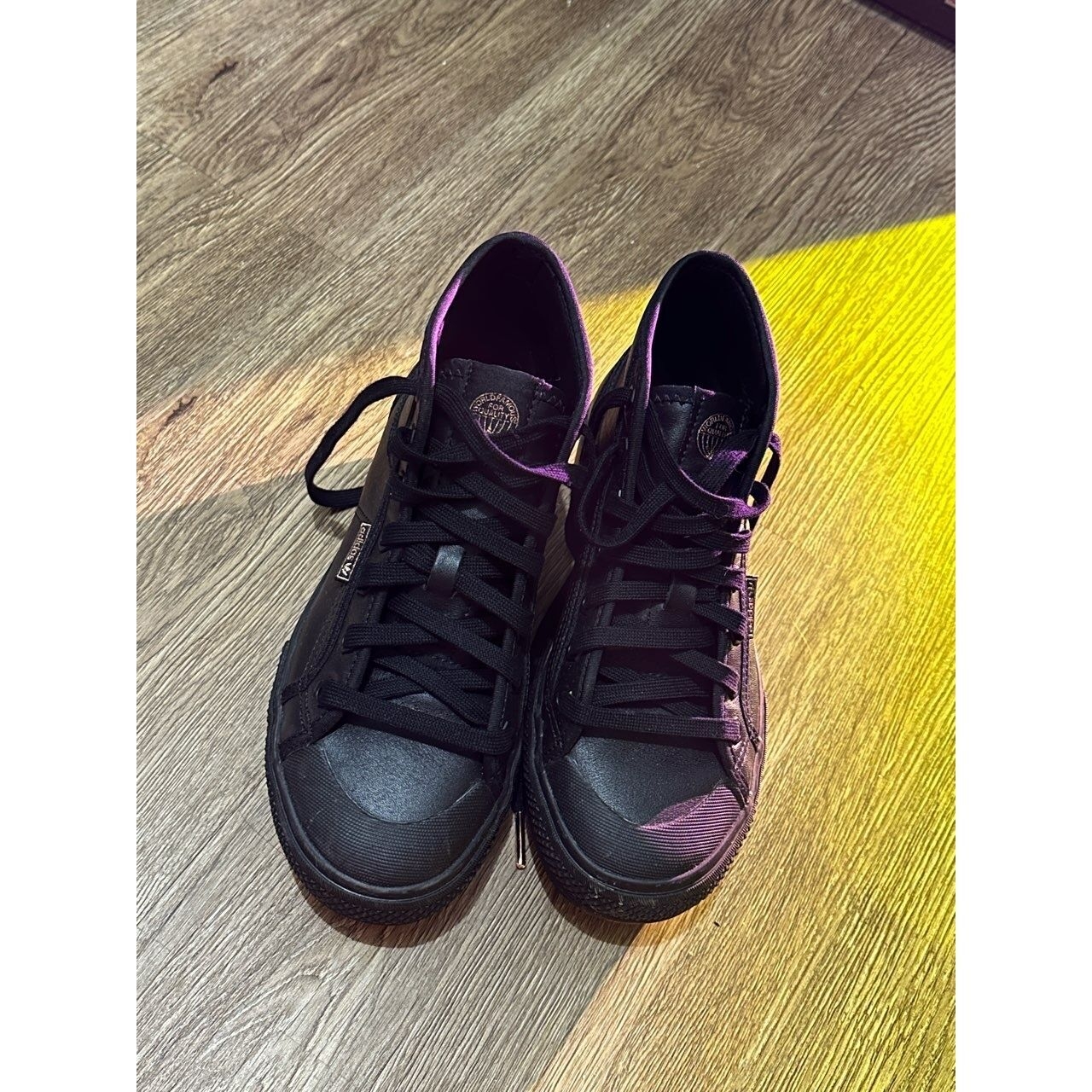 Adidas Women's Nizza Trek Platform Shoes Black