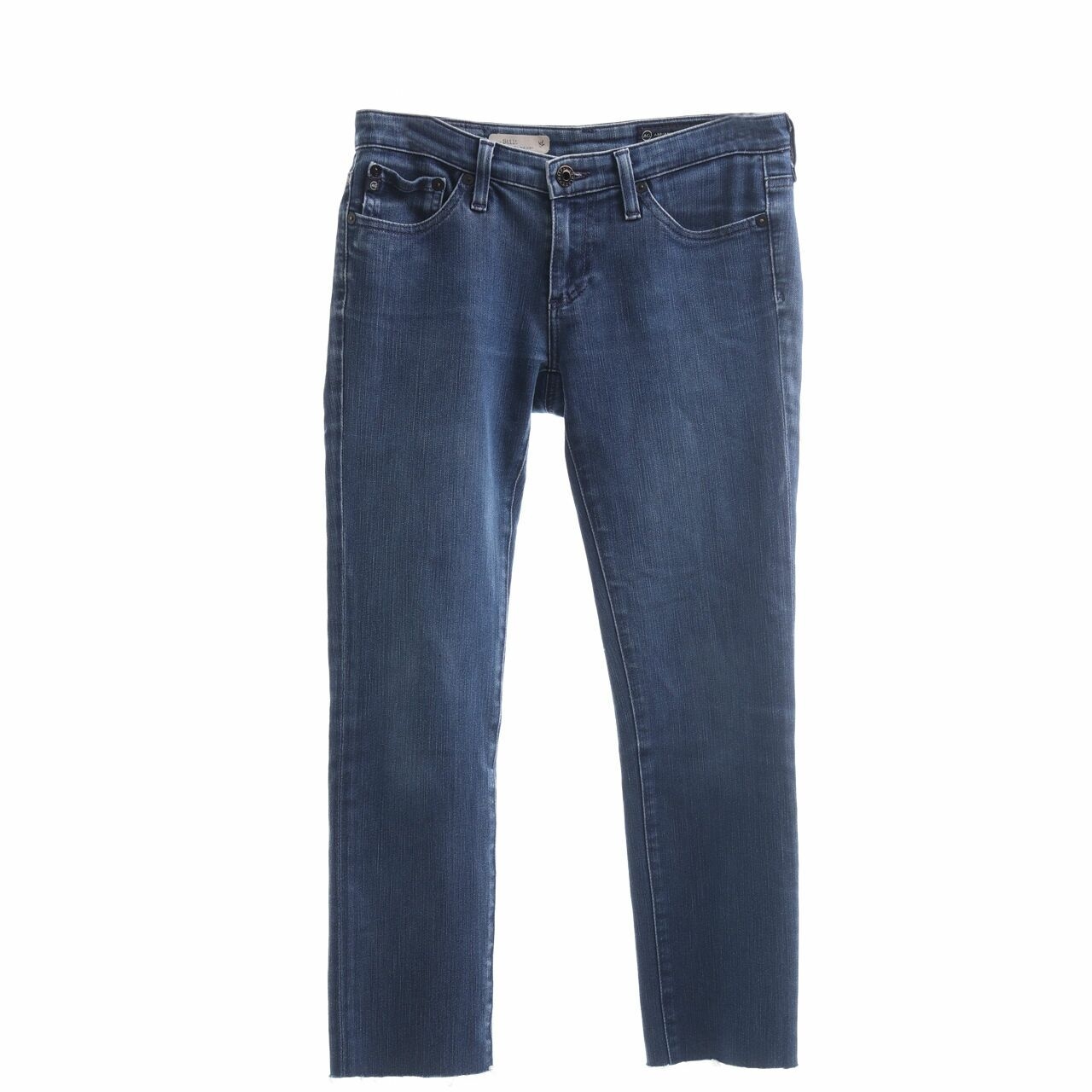 Adriano Goldschmied Dark Blue Washed Long Pants