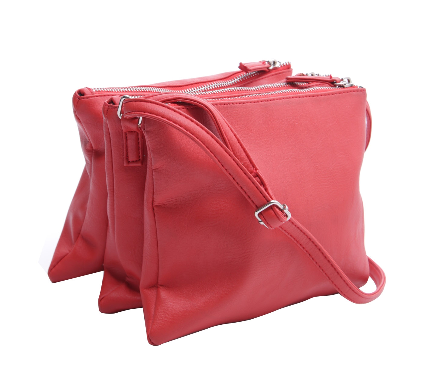 The Little Things She Needs Red Triple Sling Bag