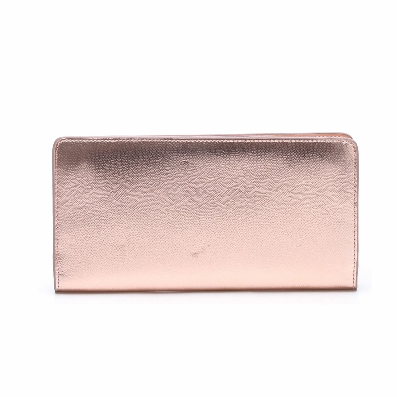 Ted Baker Rose Gold Auriell Matine Leather Zip Around Wallet