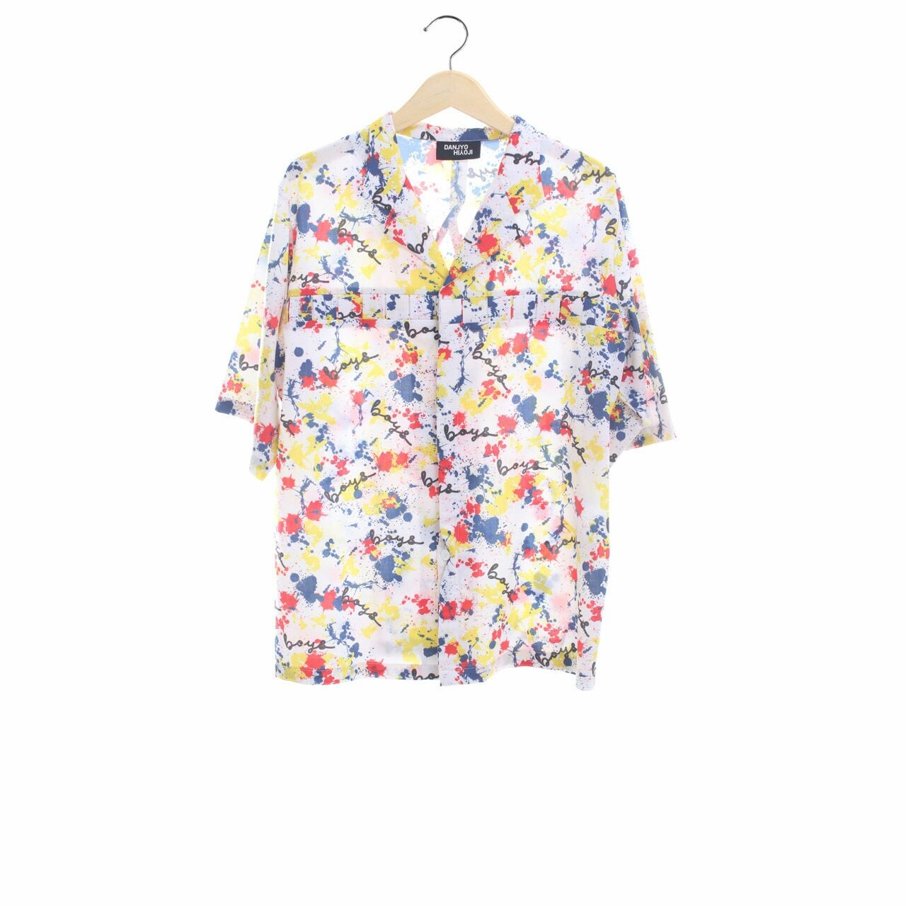 Danjyo Hiyoji Multicolor Oversized Shirt