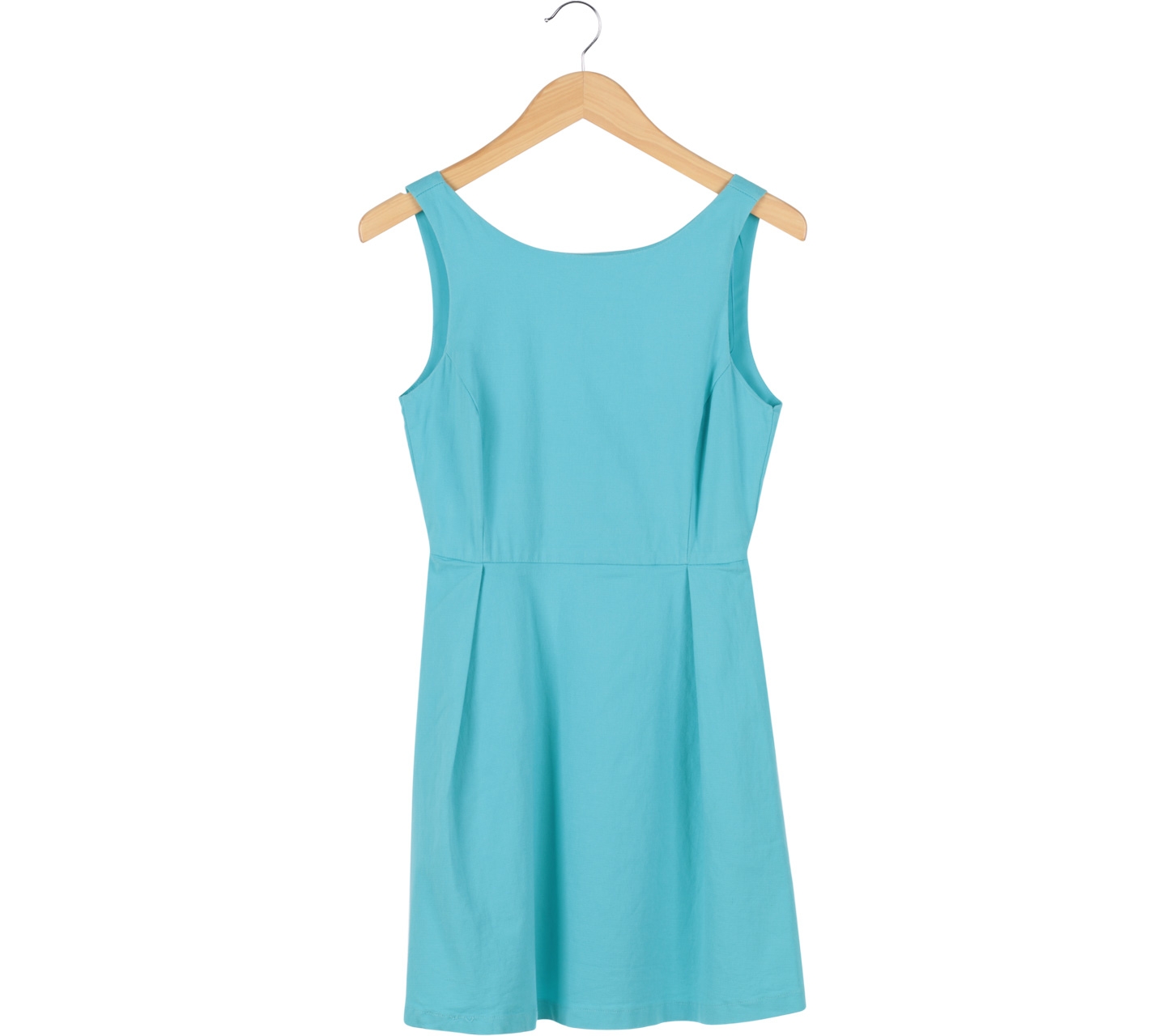 Zara Blue Sleeveless Mini Dress