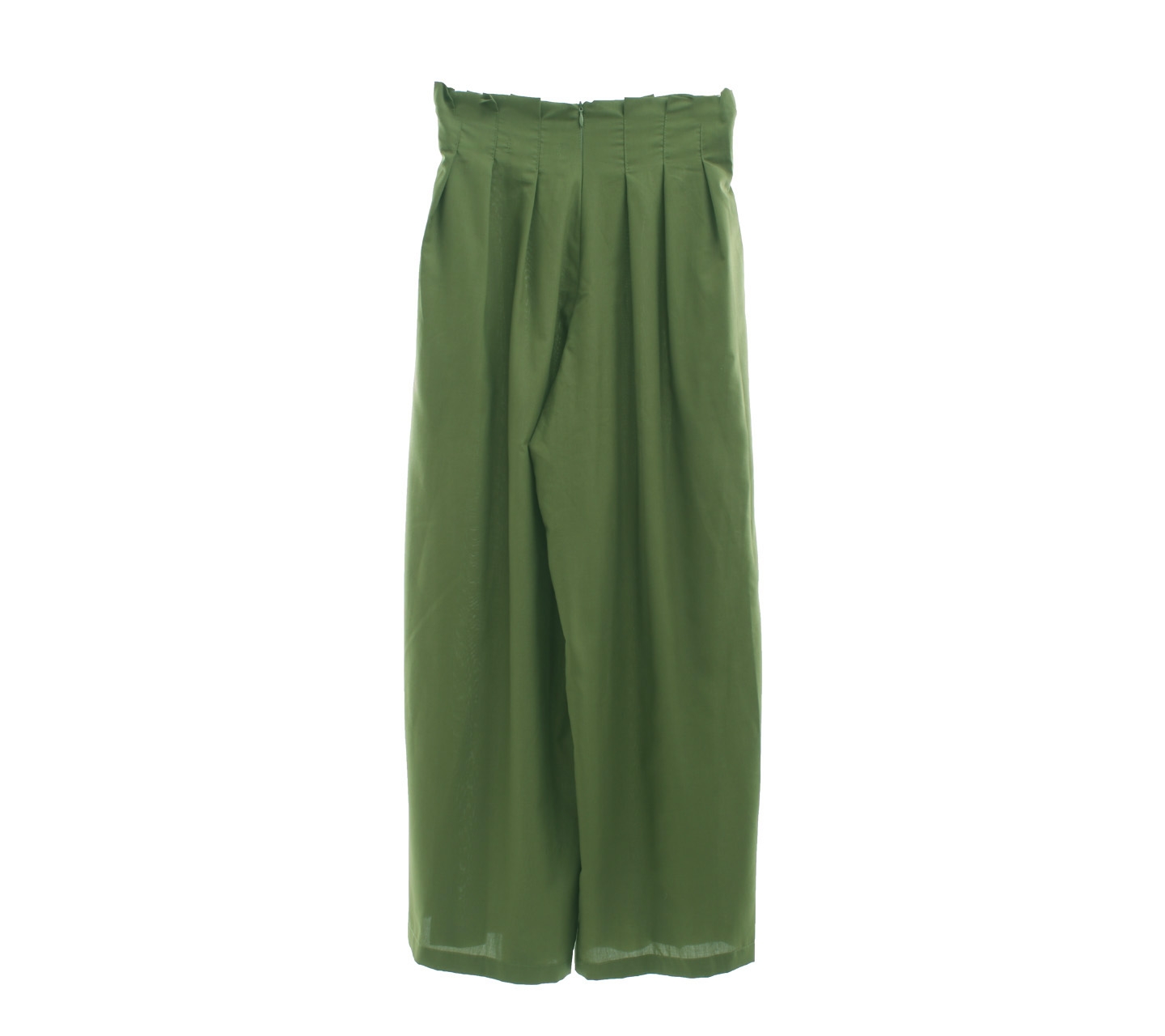 Saint X Sinner Dark Green Culotes with Strap Trousers