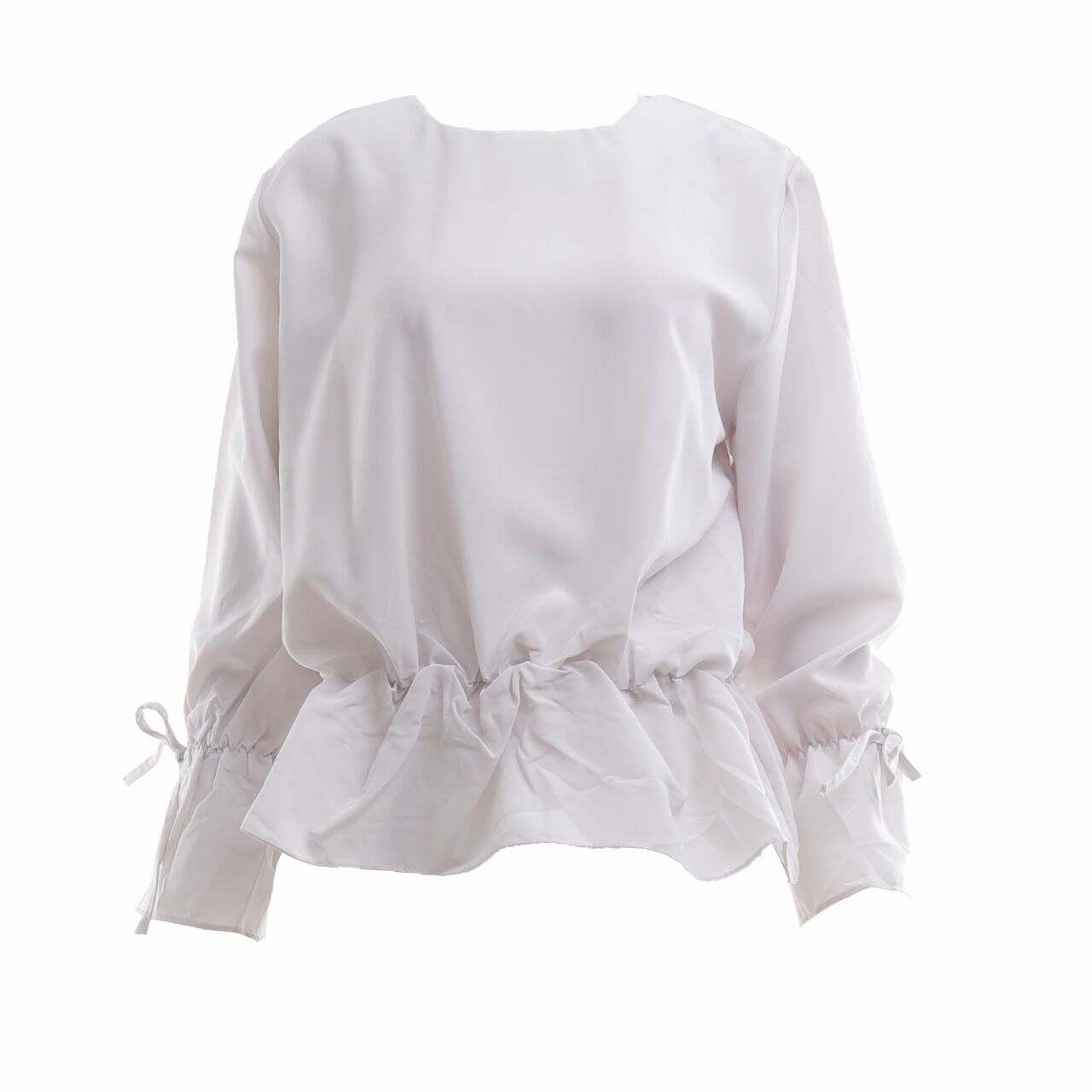 Faux The Label Off White Blouse