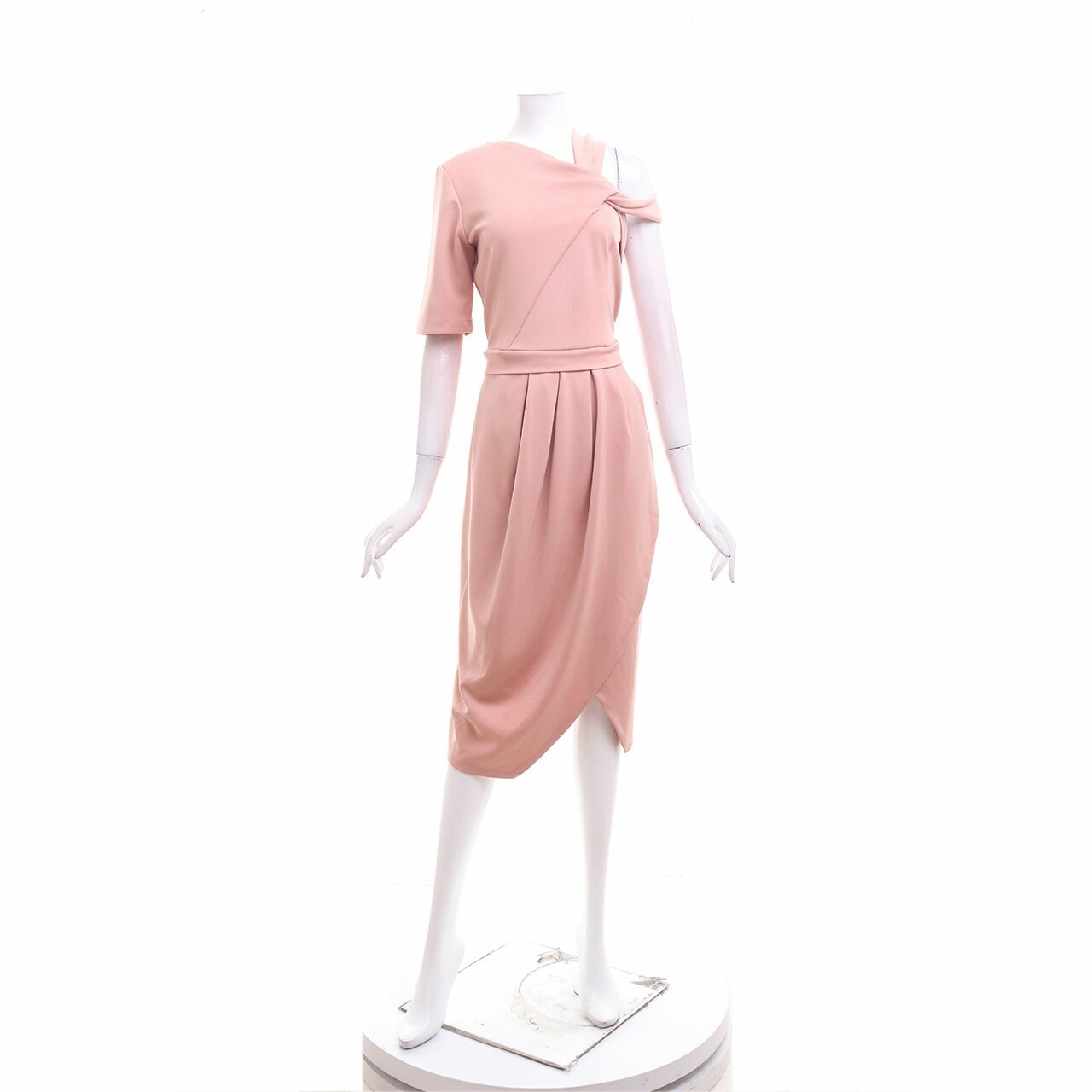 Vezzo Pink Midi Dress