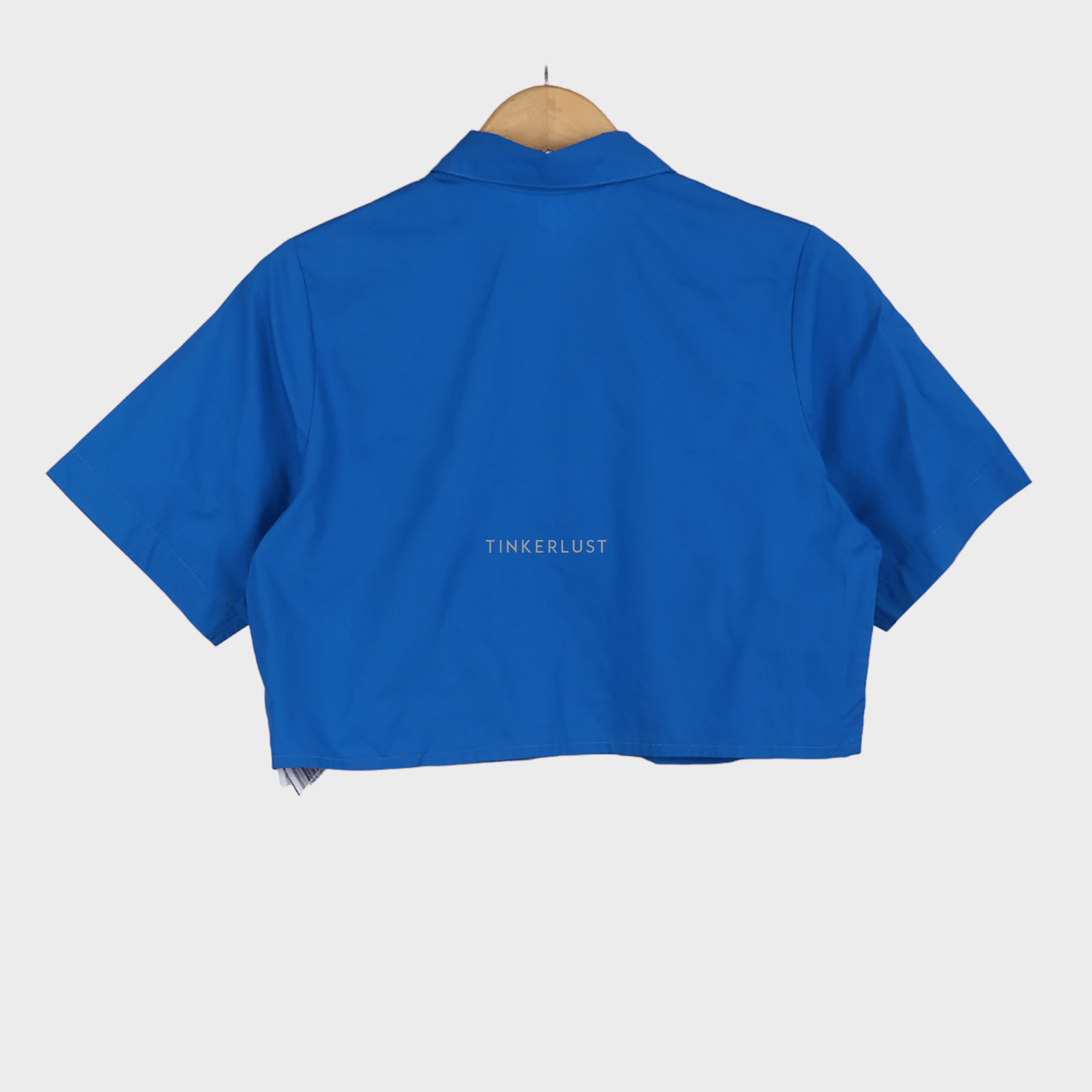 Private Collection Blue Crop Shirt