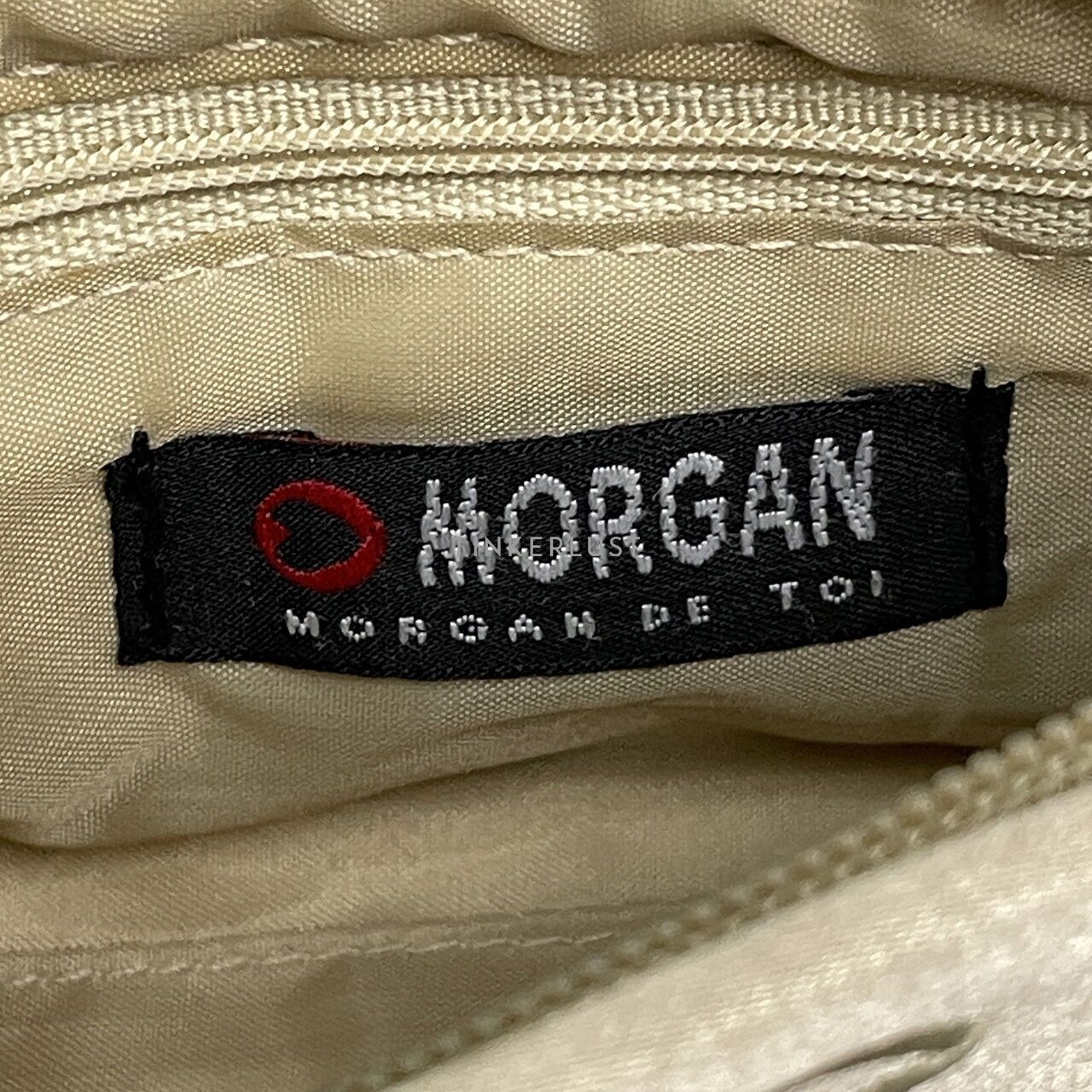 Morgan De Toi Beige Shoulder Bag