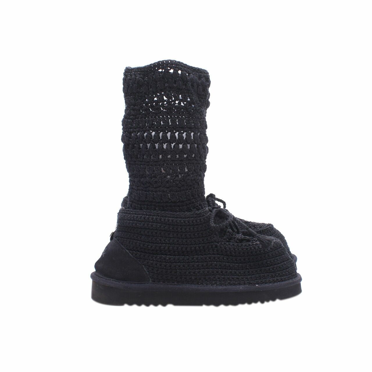 The Sak Crochet Kicks Black Boots
