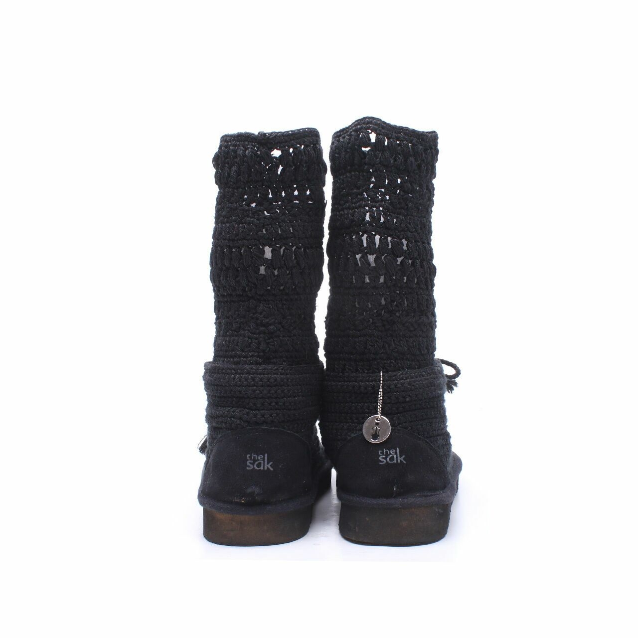 The Sak Crochet Kicks Black Boots