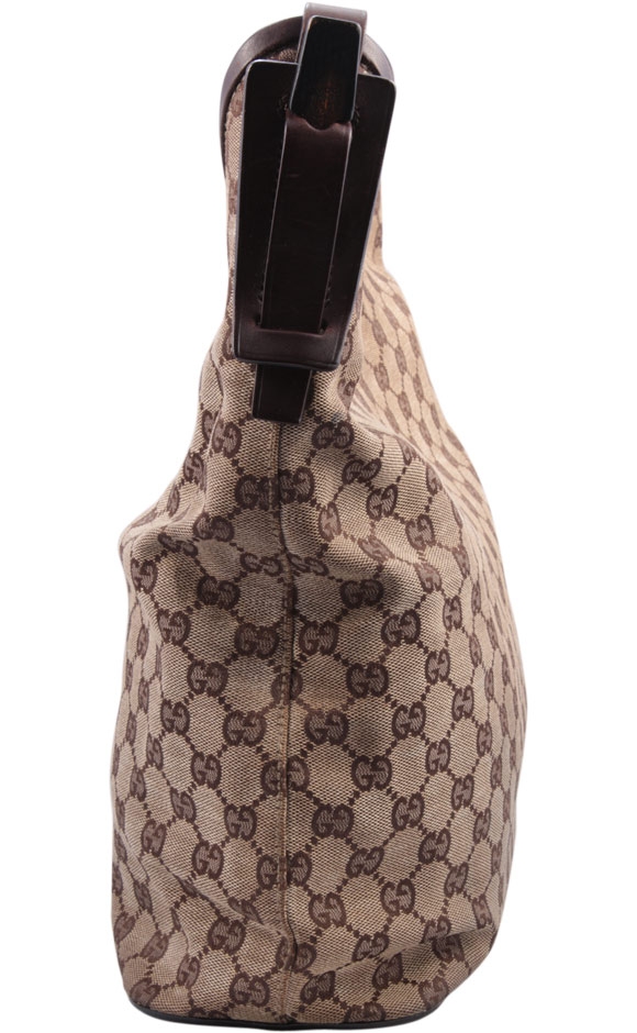 Gucci Brown Monogram Hand Bag