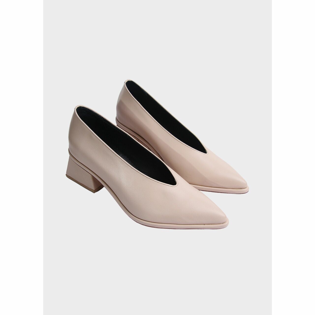 Ella & Glo Cream Heels