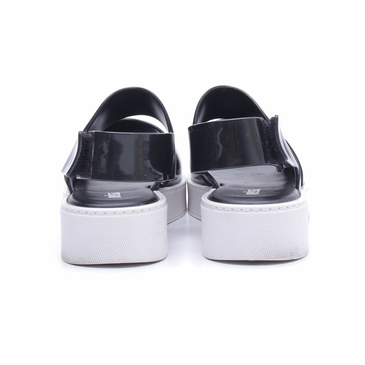 Melissa Black & White Soho Sandals