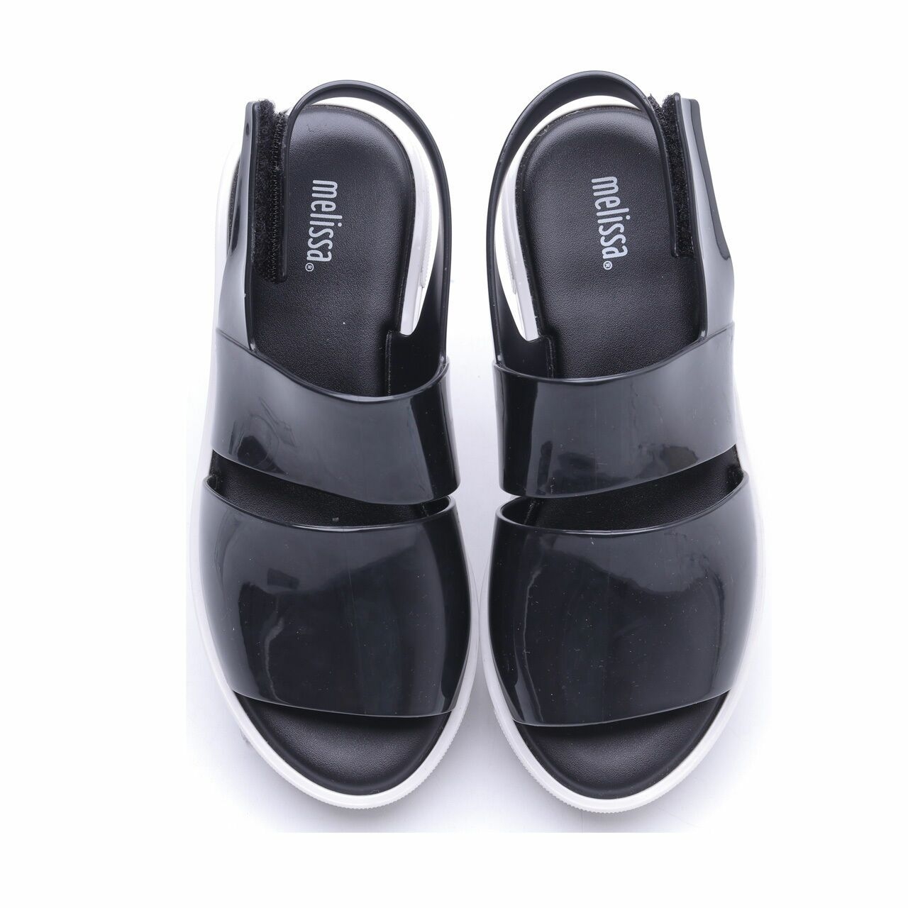 Melissa Black & White Soho Sandals