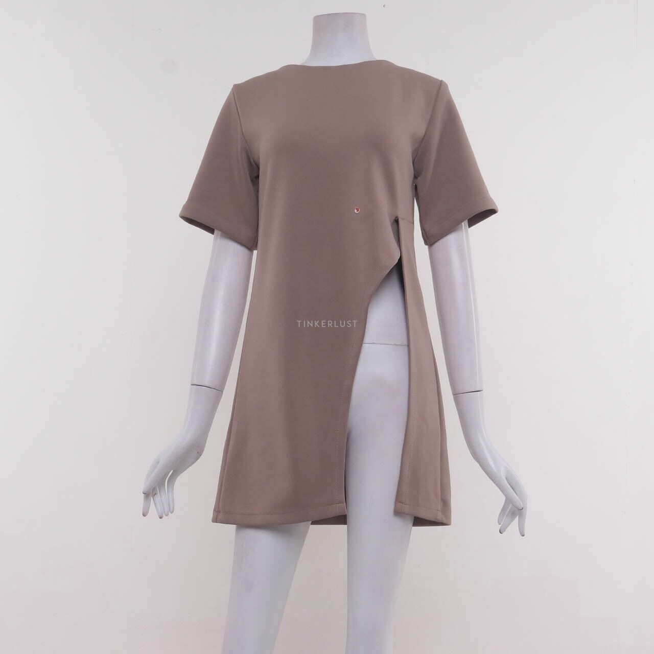 Private Collection Taupe Mini Dress