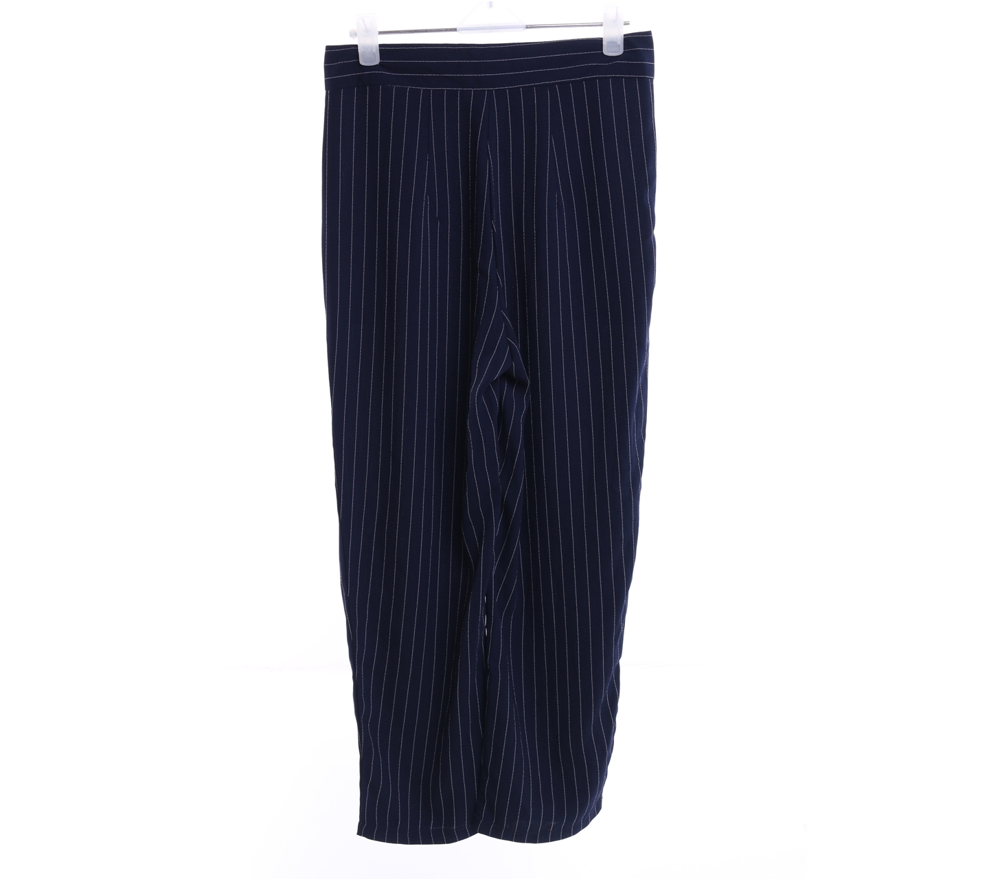 Bel.Corpo Dark Blue And White Striped Long Pants