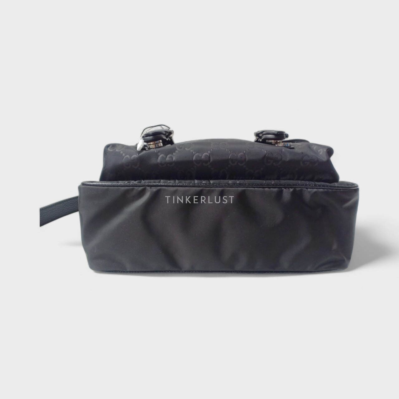 Gucci Messenger Black Nylon Shoulder Bag