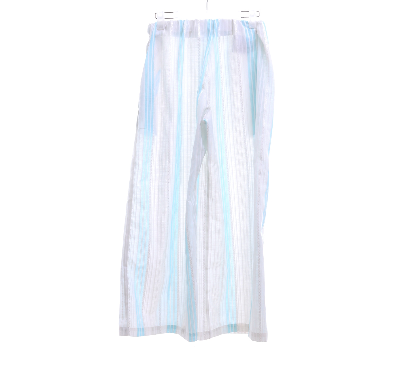 Nikicio White Label Off White and Blue Cullotes Long Pants