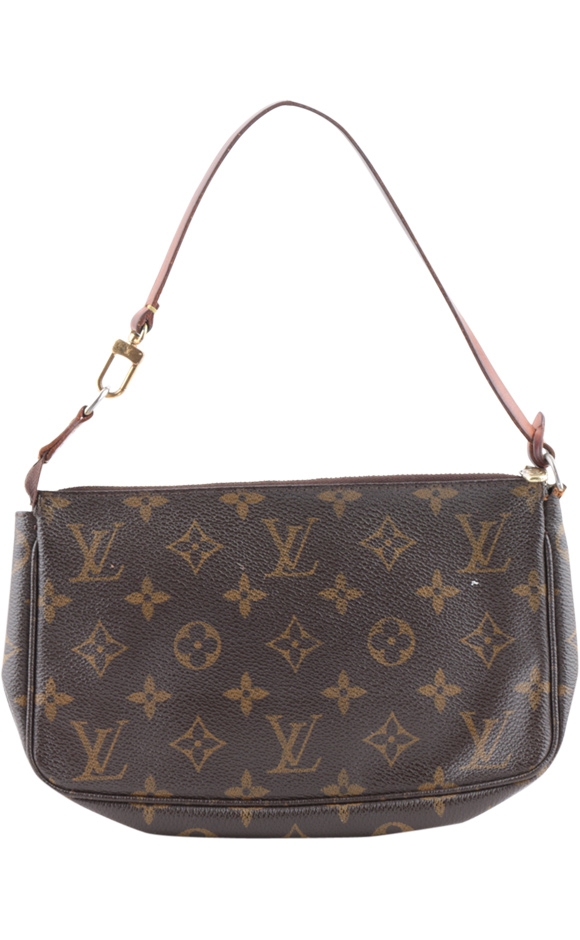 Louis Vuitton Monogram Pochette Clutch Bag