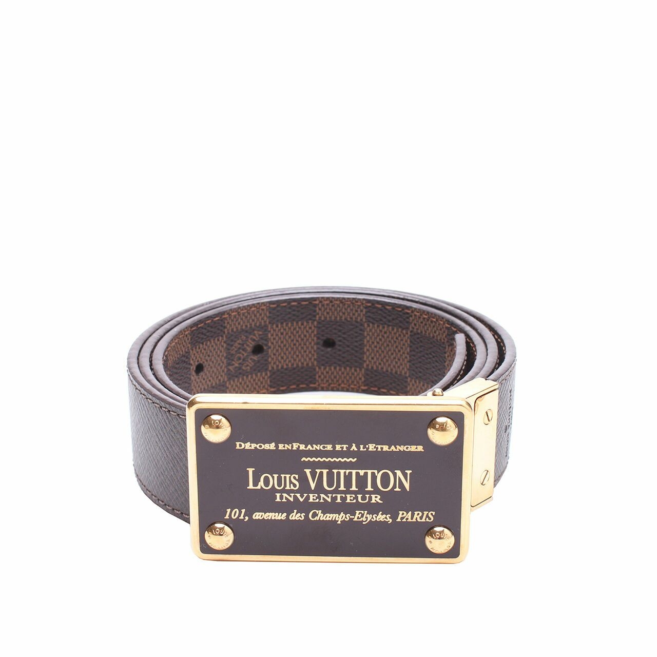 Louis Vuitton Brown Belt