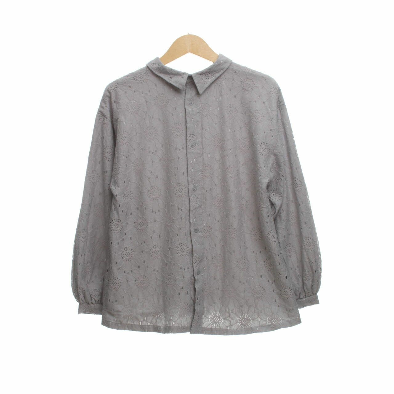 hijabenka Grey Shirt