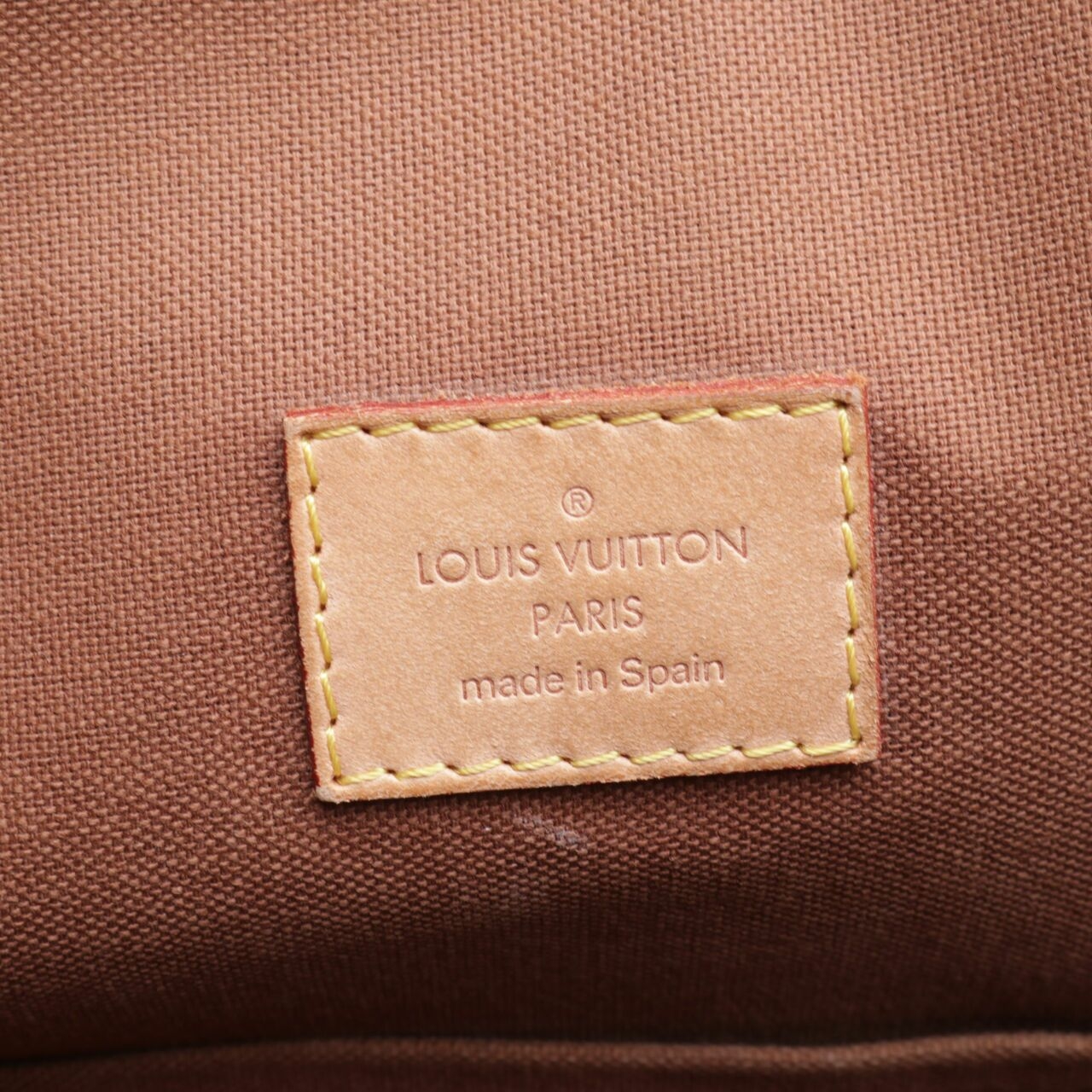 Louis Vuitton Monogram Canvas Lockit Vertical Hand Bag