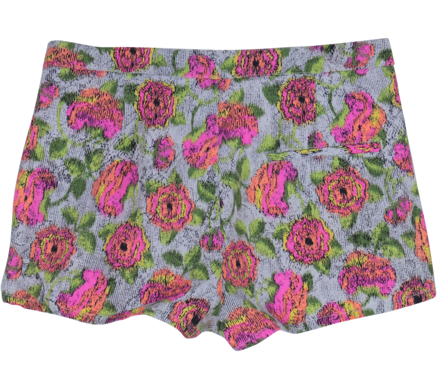 Zara Multi Colour Floral Shorts Pants