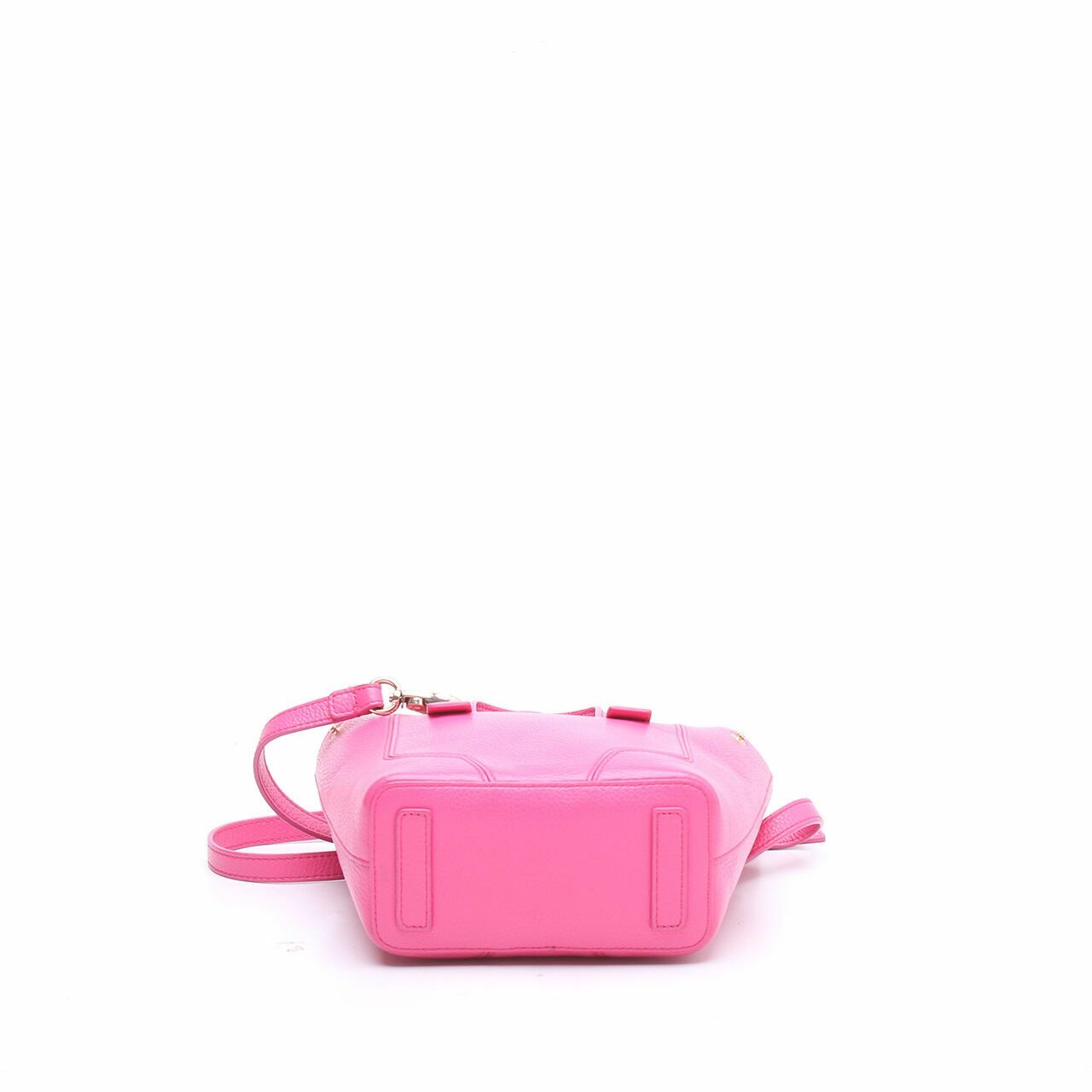 Furla Pink Leather Satchel Bag