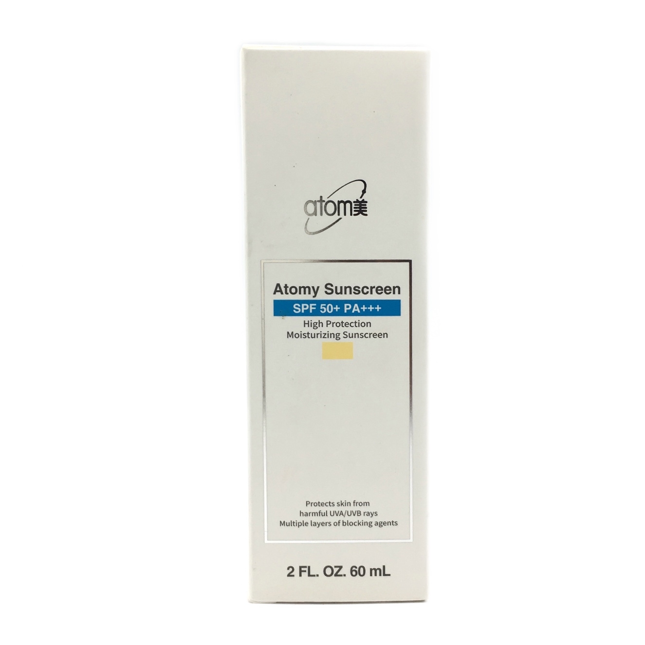 Atom Atomy Sunscreen SPF 50+ PA+++ High Protection Moisturizing Sunscreen Skin Care
